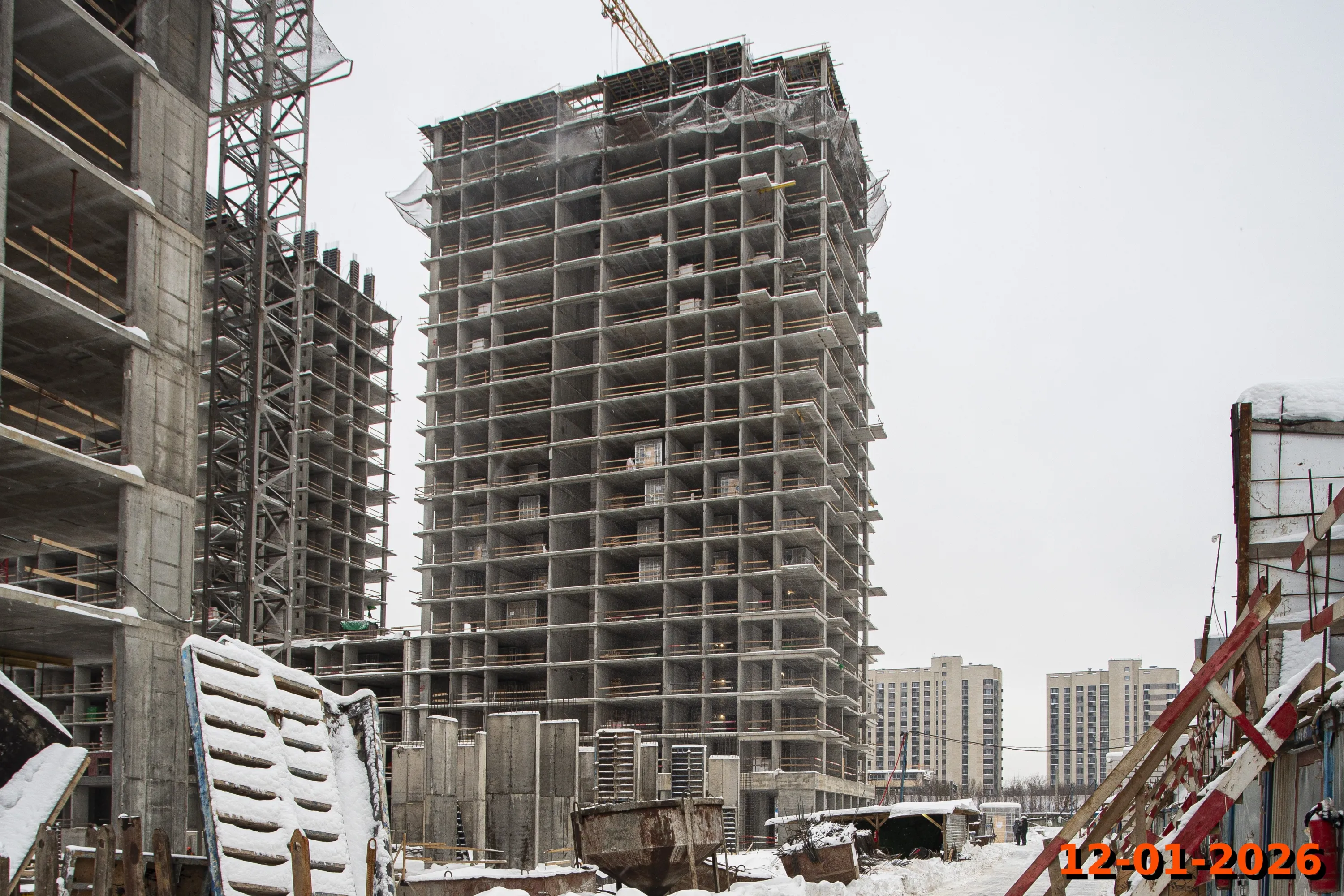 ЖК Кавказский бульвар 51 ход строительства