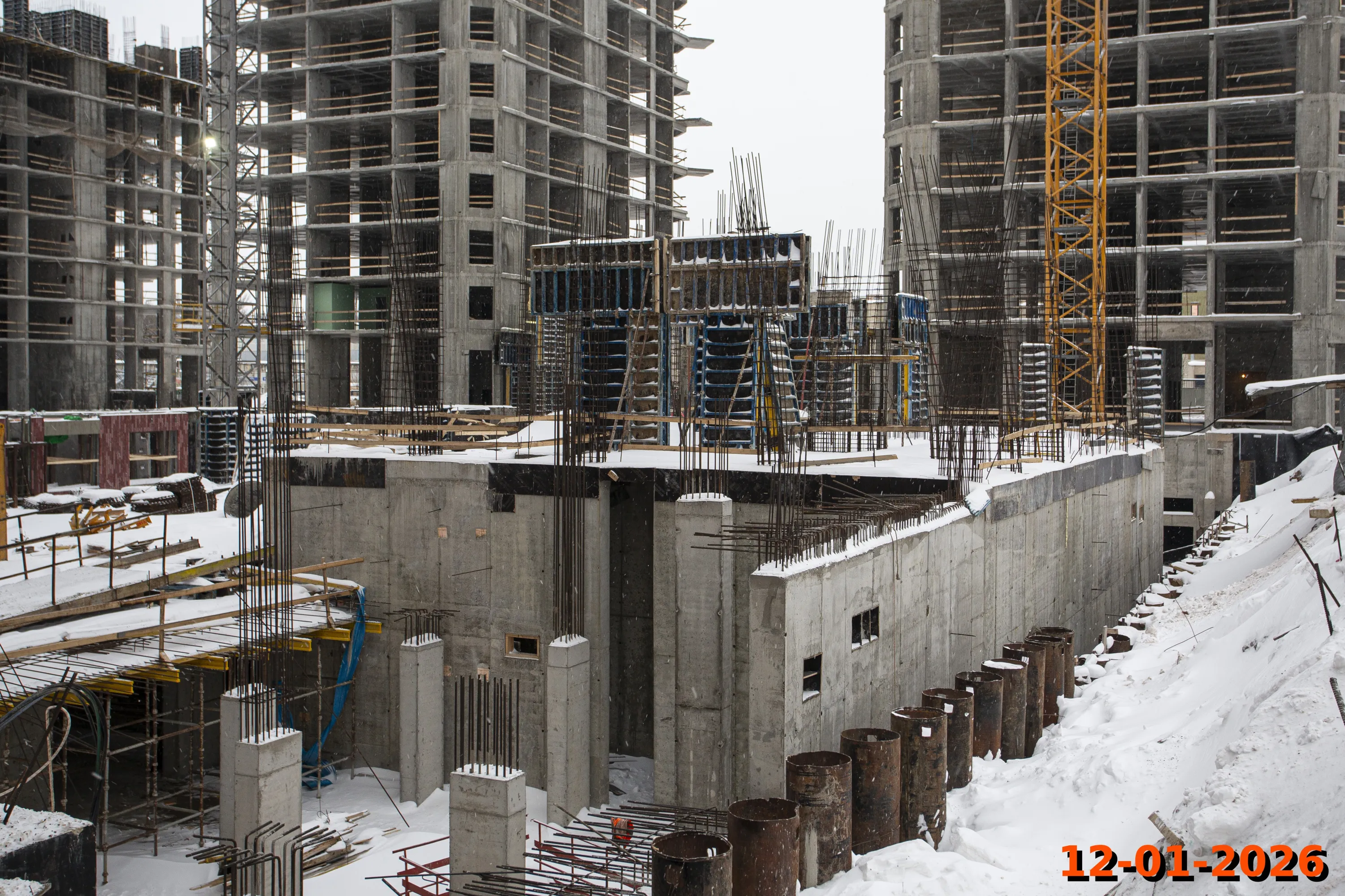 ЖК Кавказский бульвар 51 ход строительства