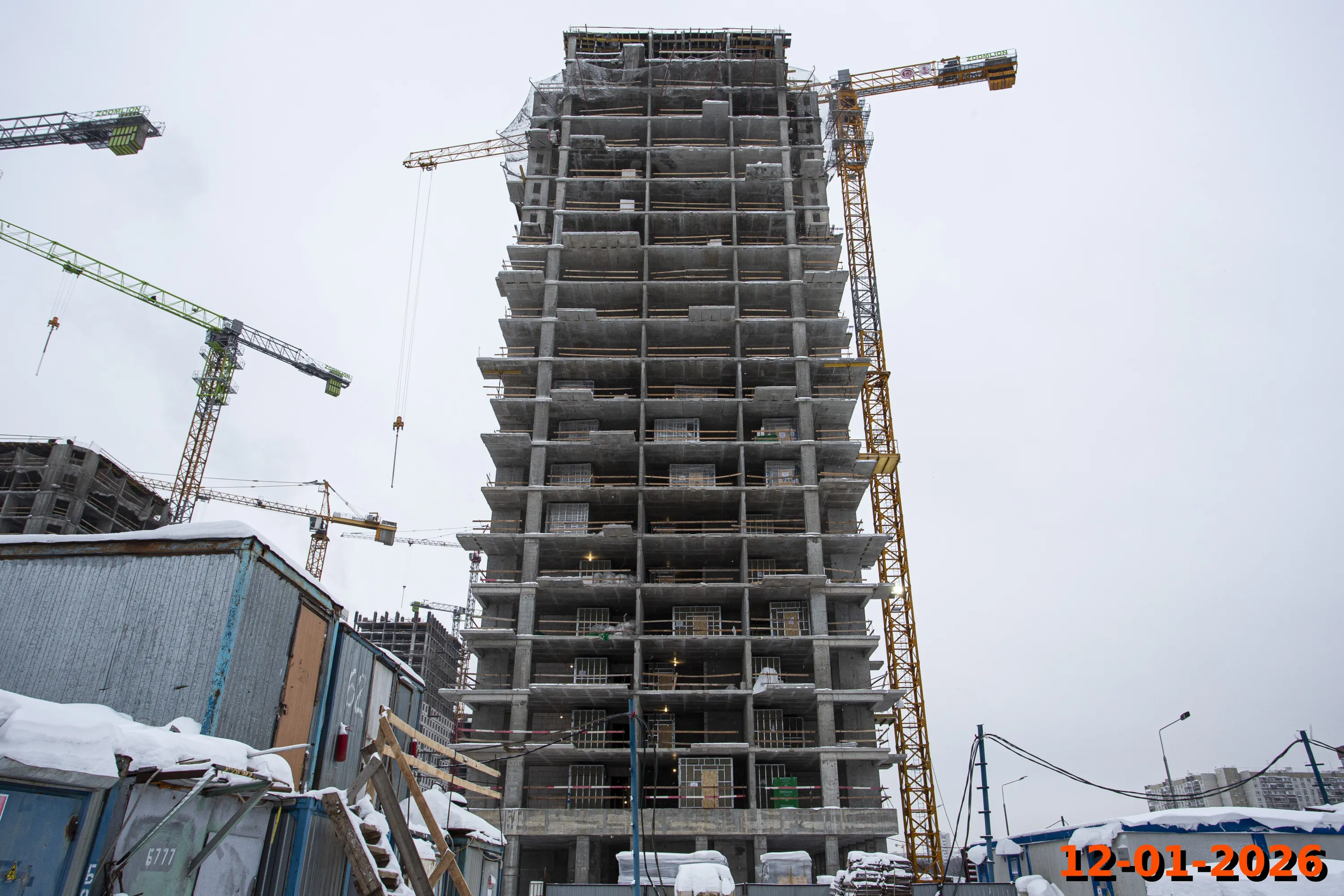 ЖК Кавказский бульвар 51 ход строительства