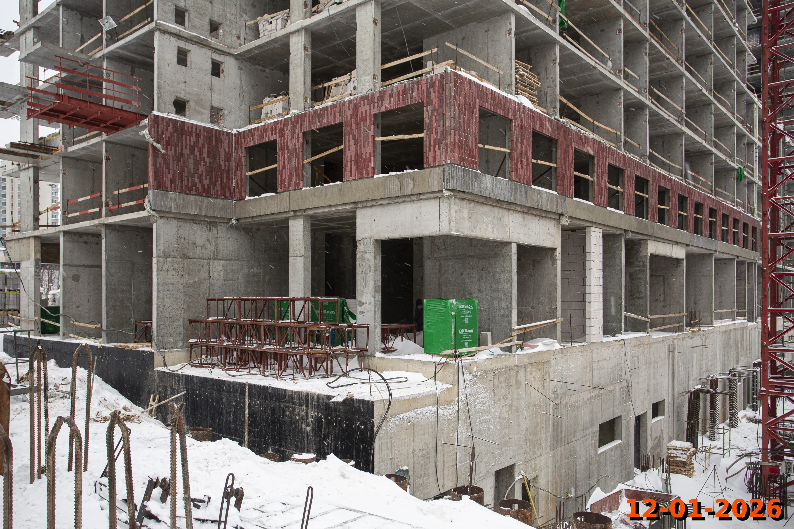 ЖК Кавказский бульвар 51 ход строительства