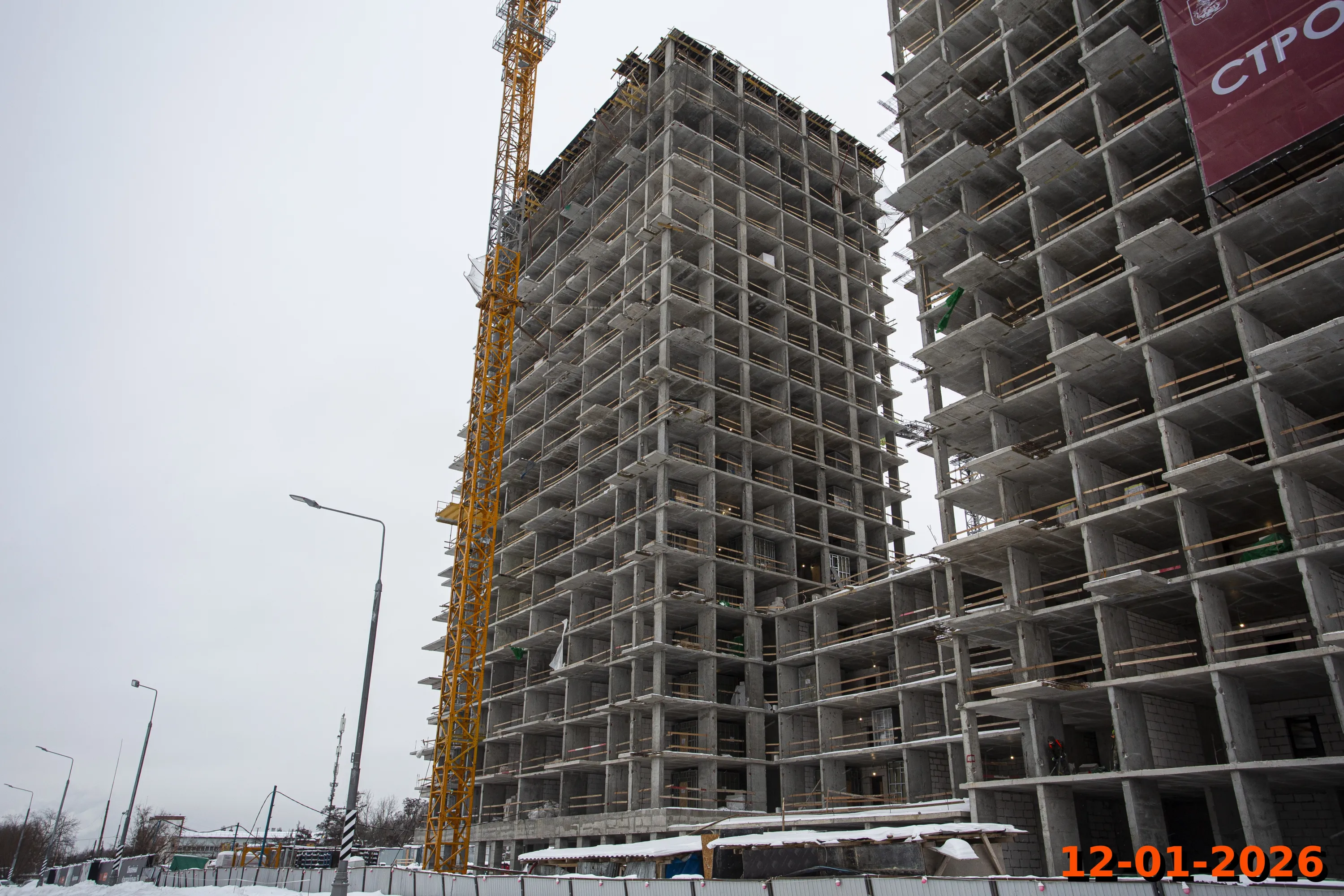 ЖК Кавказский бульвар 51 ход строительства