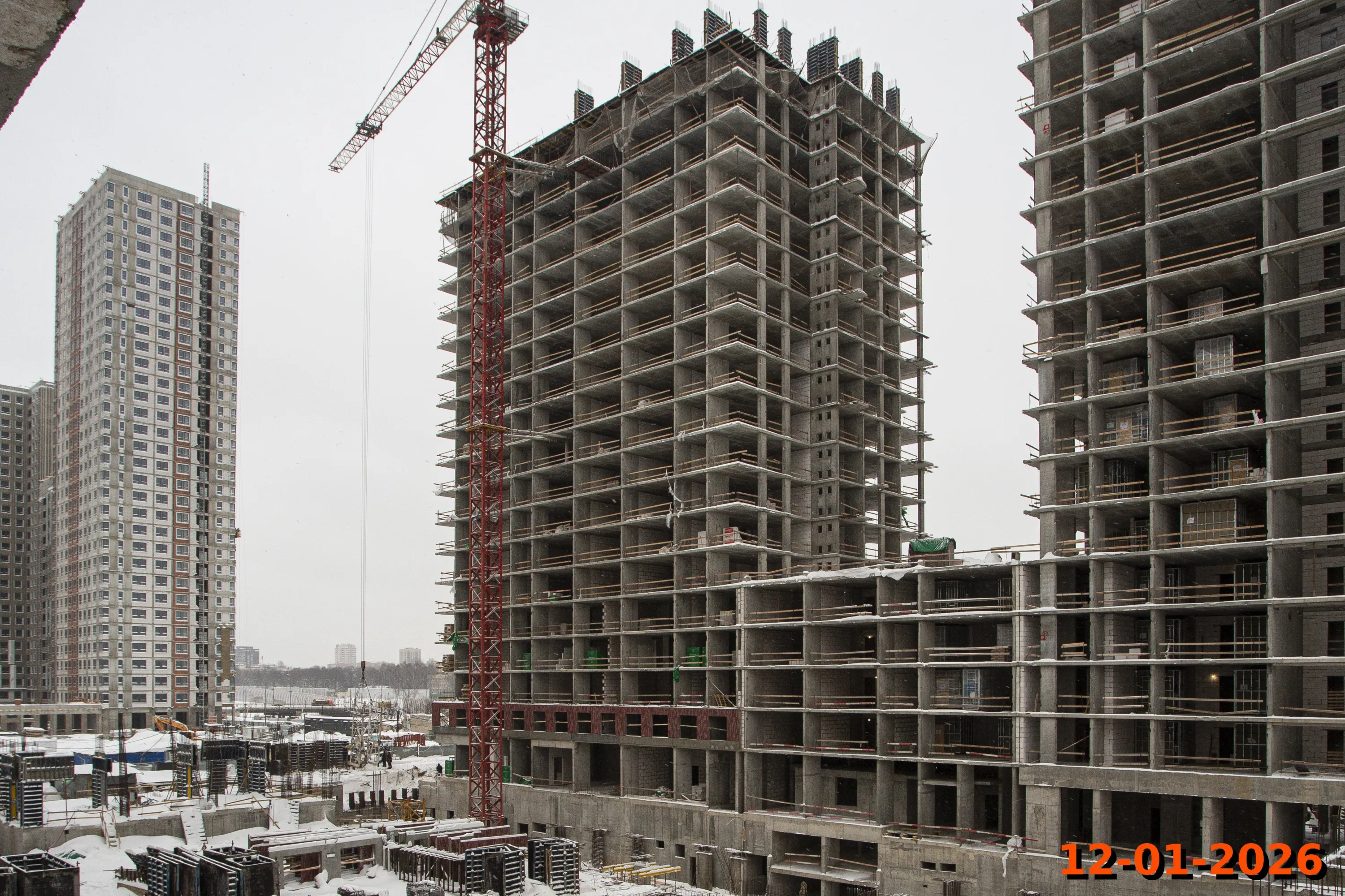 ЖК Кавказский бульвар 51 ход строительства