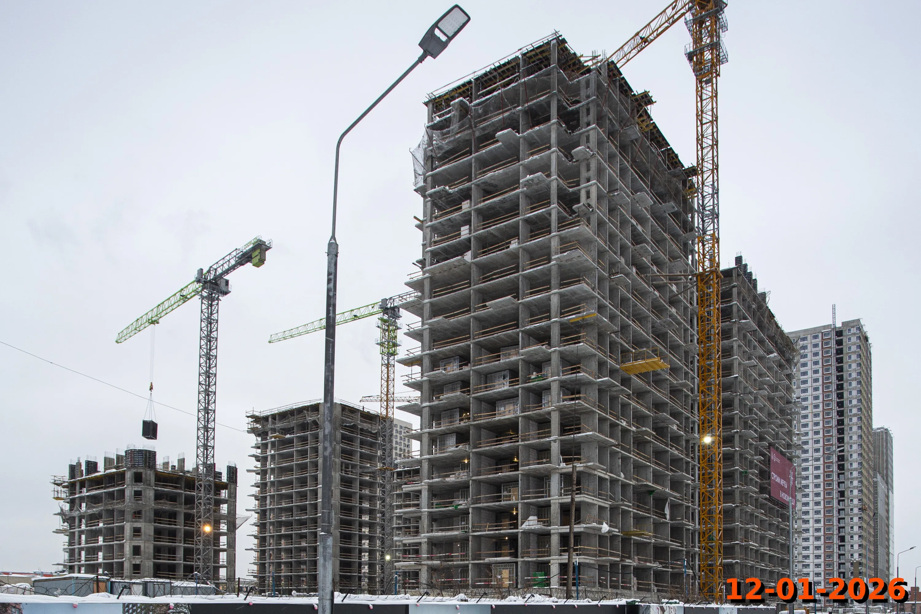 ЖК Кавказский бульвар 51 ход строительства