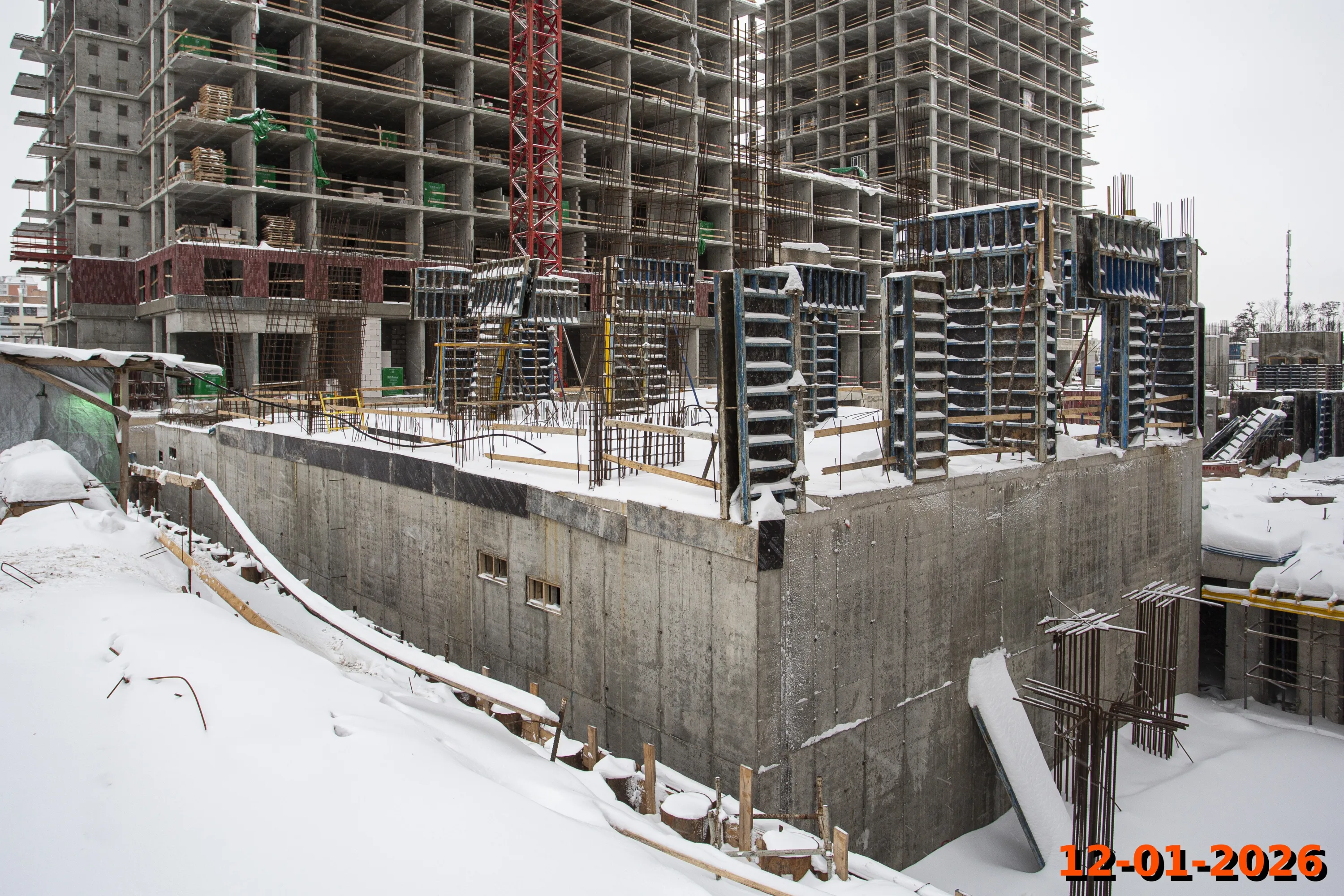 ЖК Кавказский бульвар 51 ход строительства