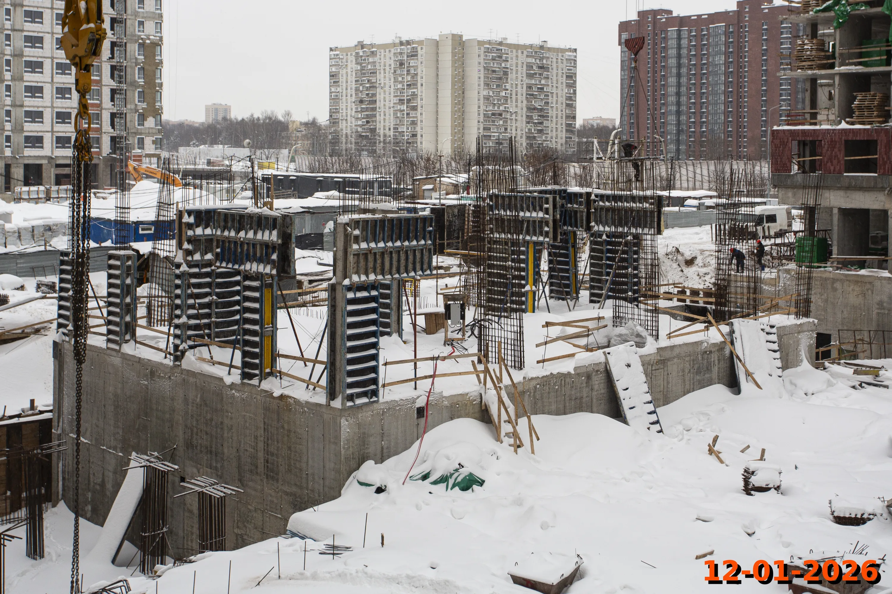ЖК Кавказский бульвар 51 ход строительства