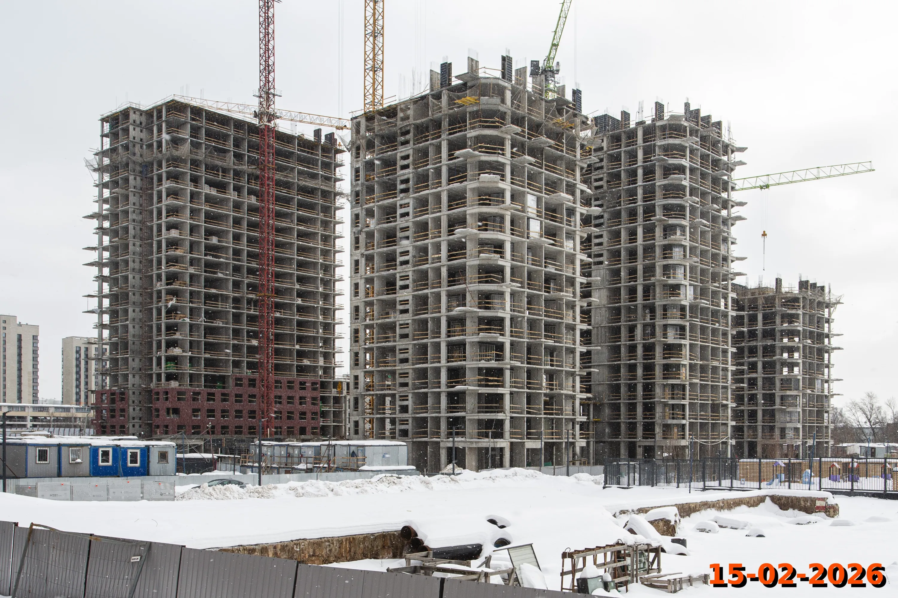 ЖК Кавказский бульвар 51 ход строительства