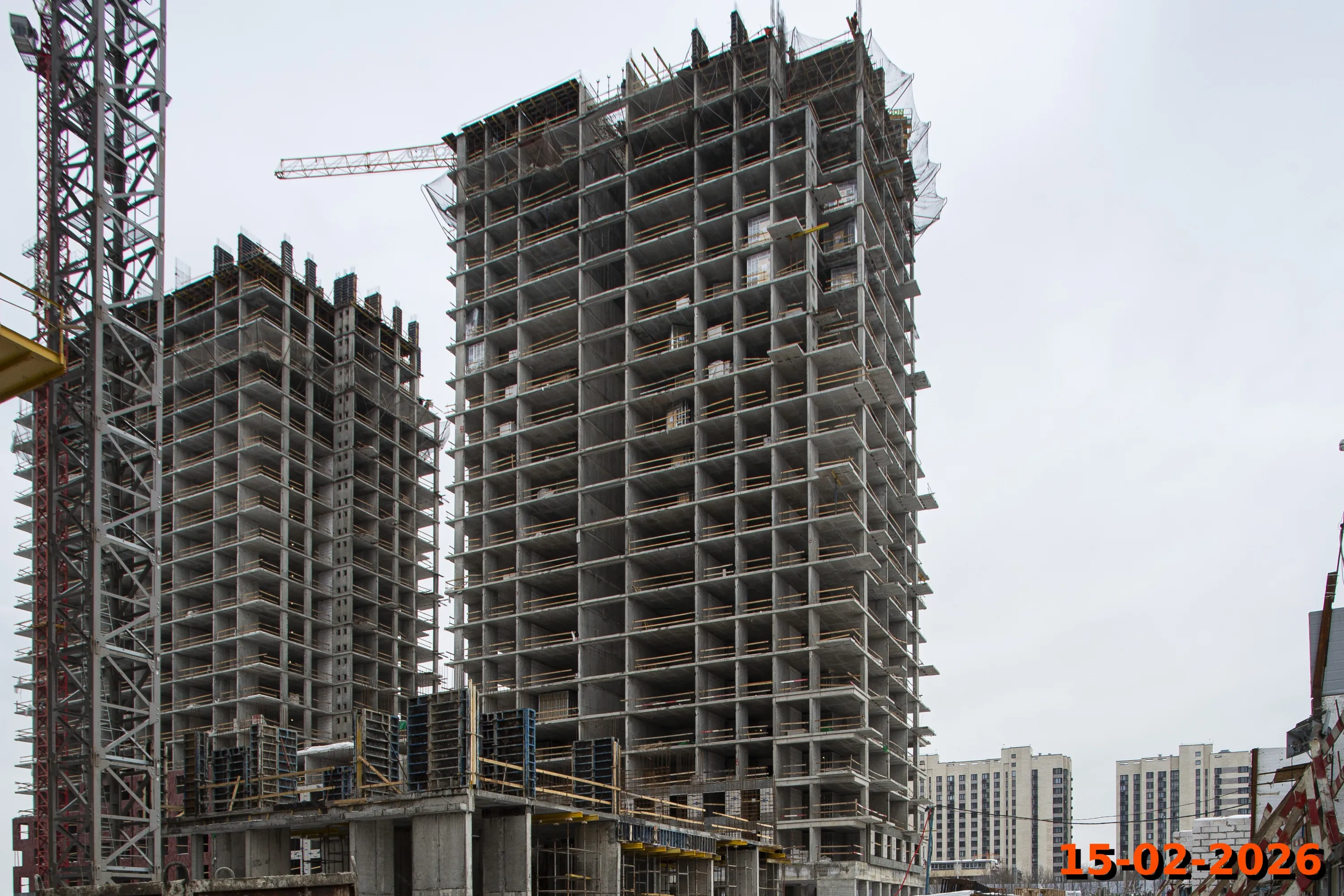 ЖК Кавказский бульвар 51 ход строительства