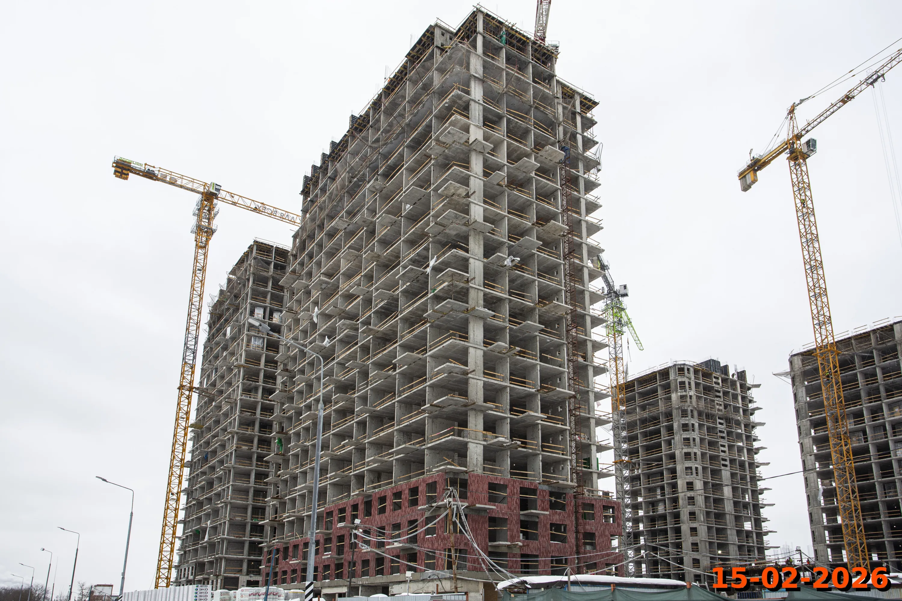 ЖК Кавказский бульвар 51 ход строительства