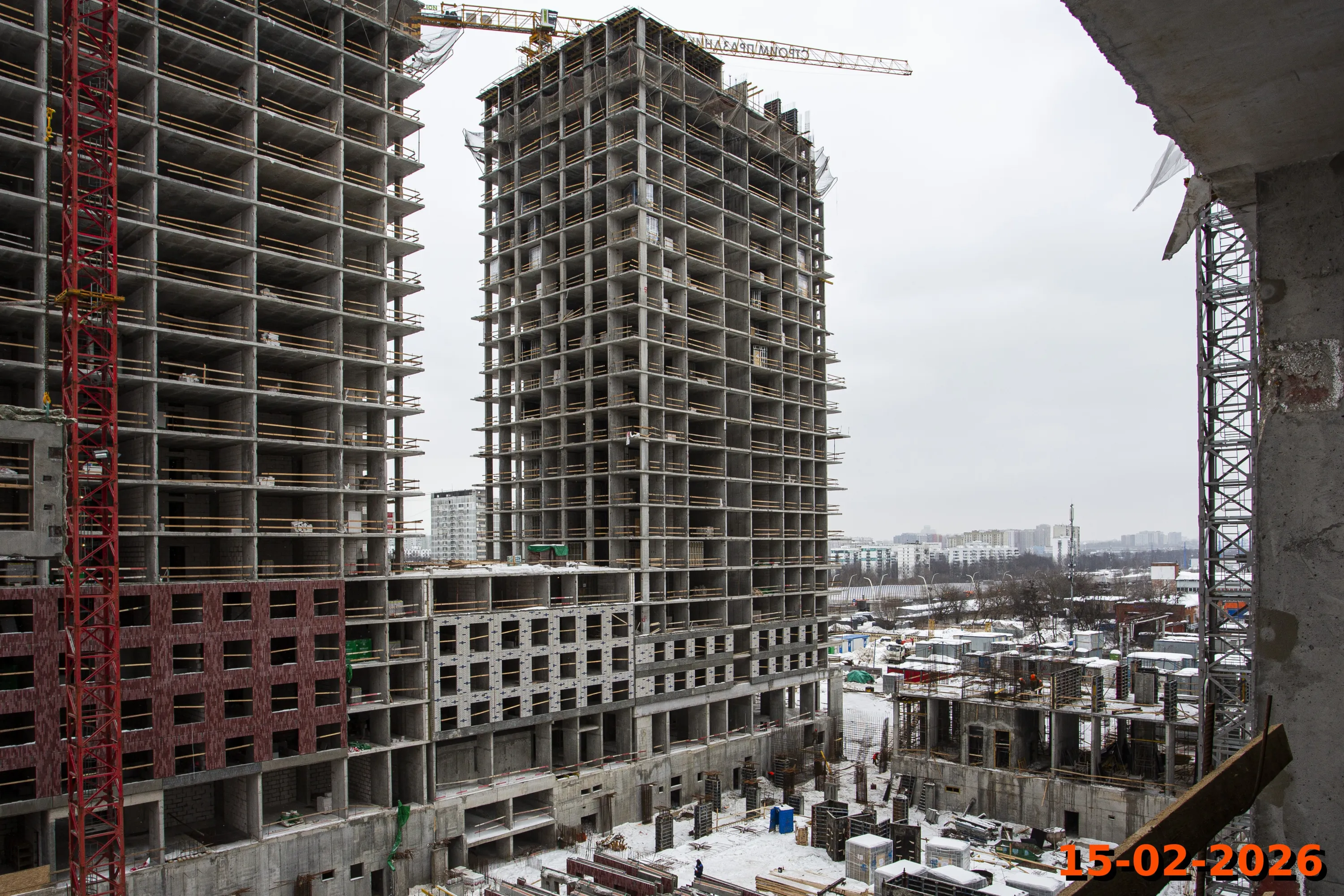 ЖК Кавказский бульвар 51 ход строительства