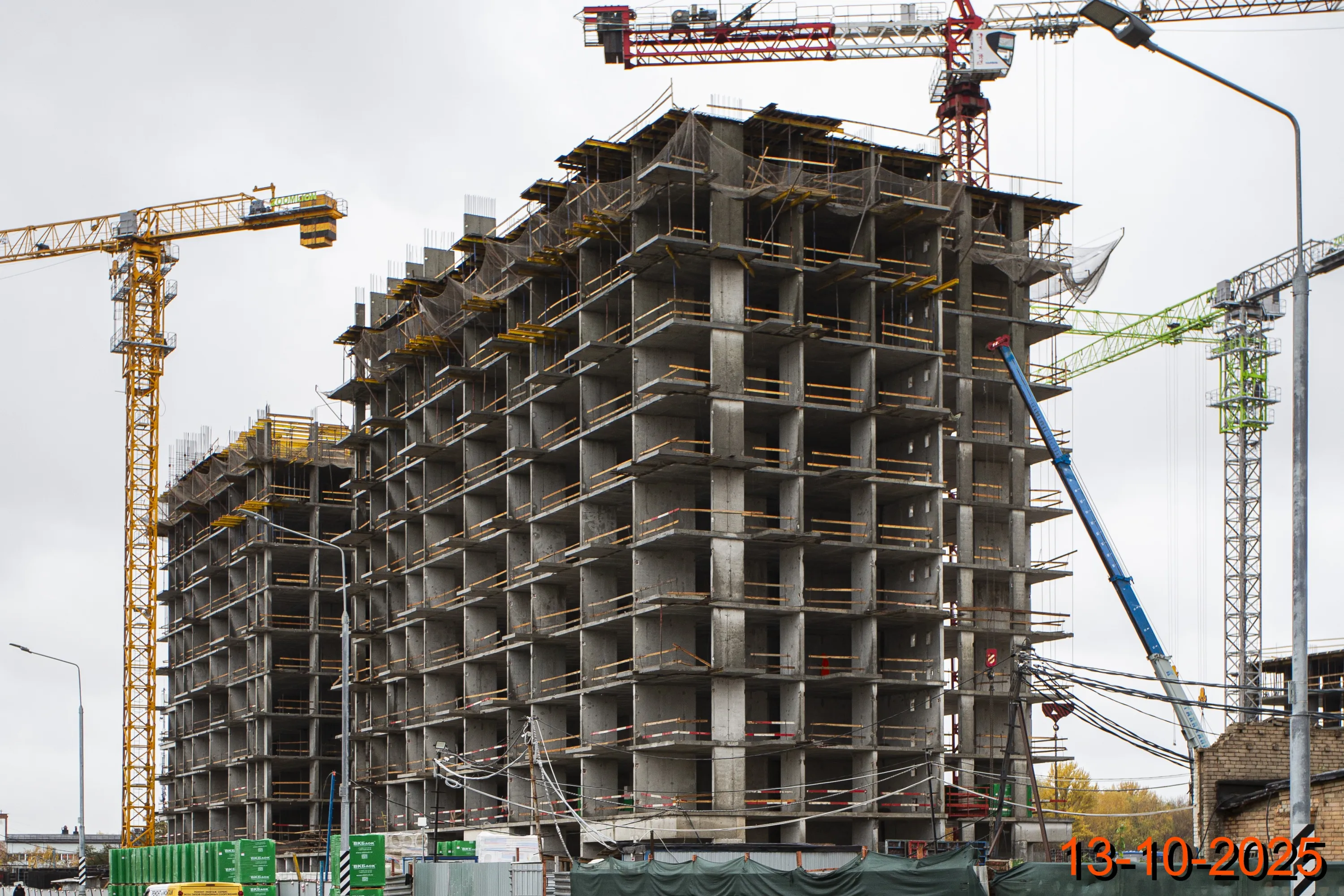 ЖК Кавказский бульвар 51 ход строительства