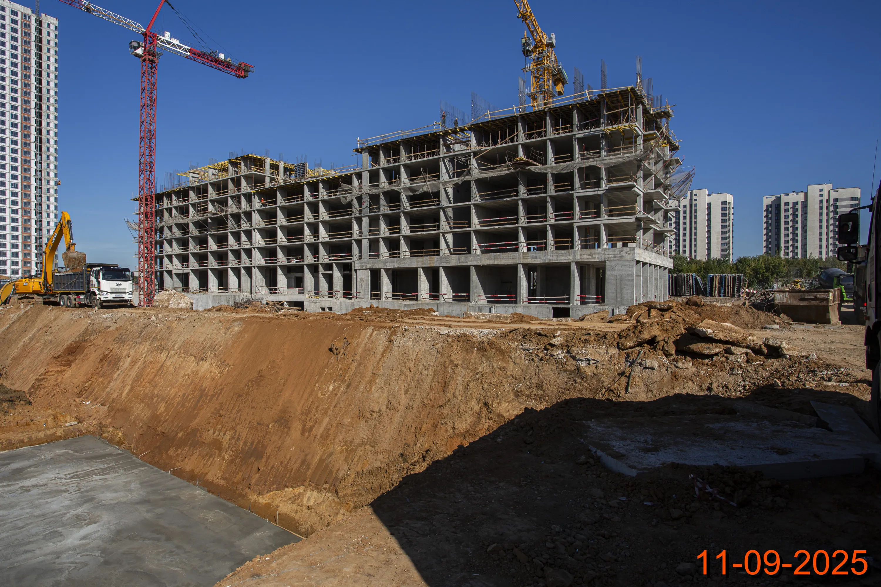 ЖК Кавказский бульвар 51 ход строительства