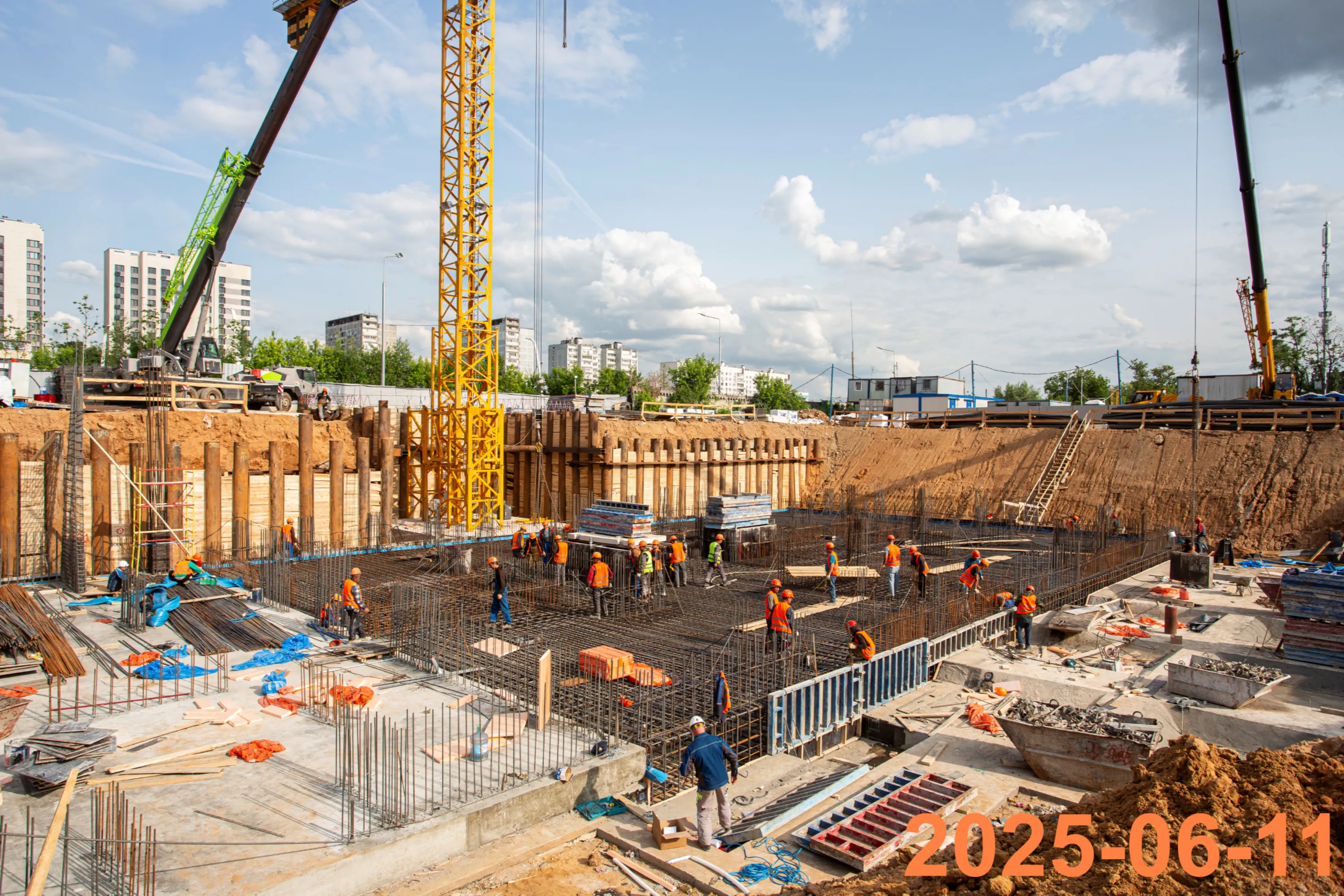 ЖК Кавказский бульвар 51 ход строительства