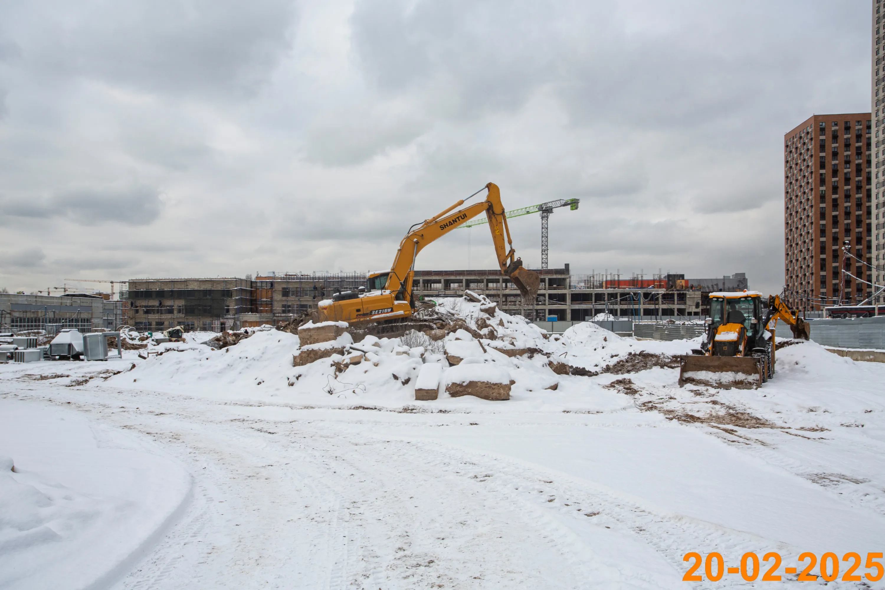 ЖК Кавказский бульвар 51 ход строительства