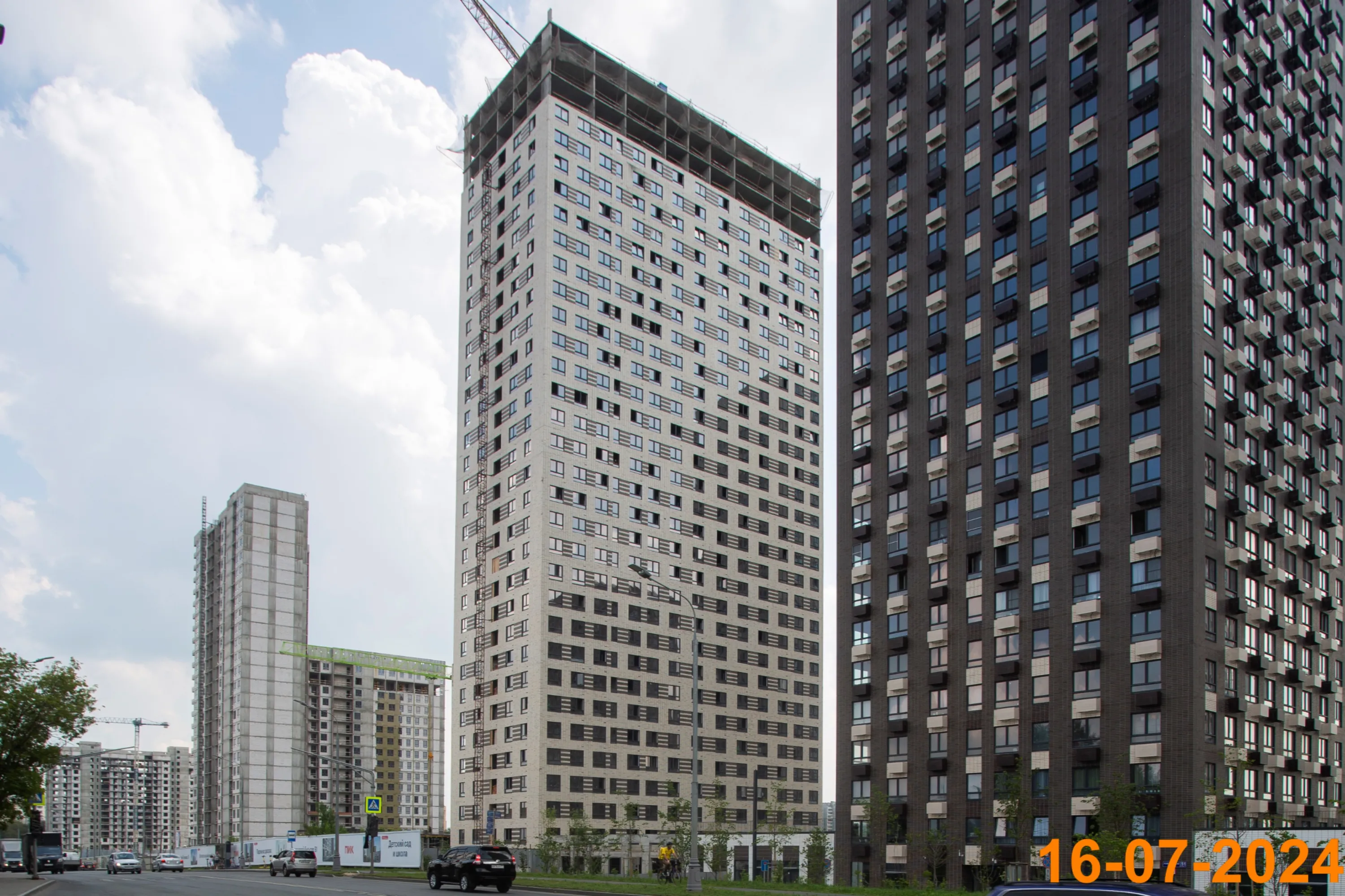 ЖК Кавказский бульвар 51 ход строительства