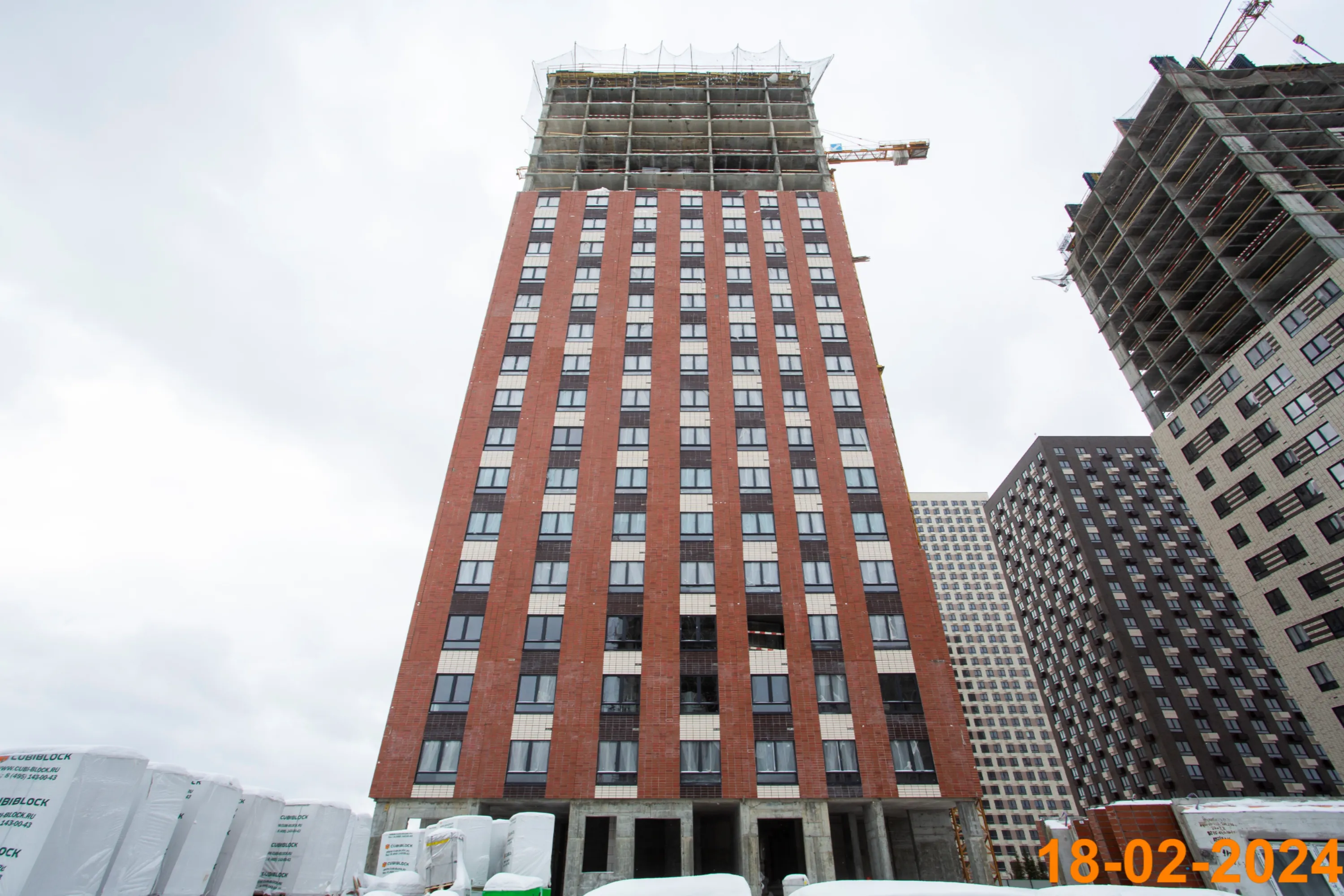 ЖК Кавказский бульвар 51 ход строительства