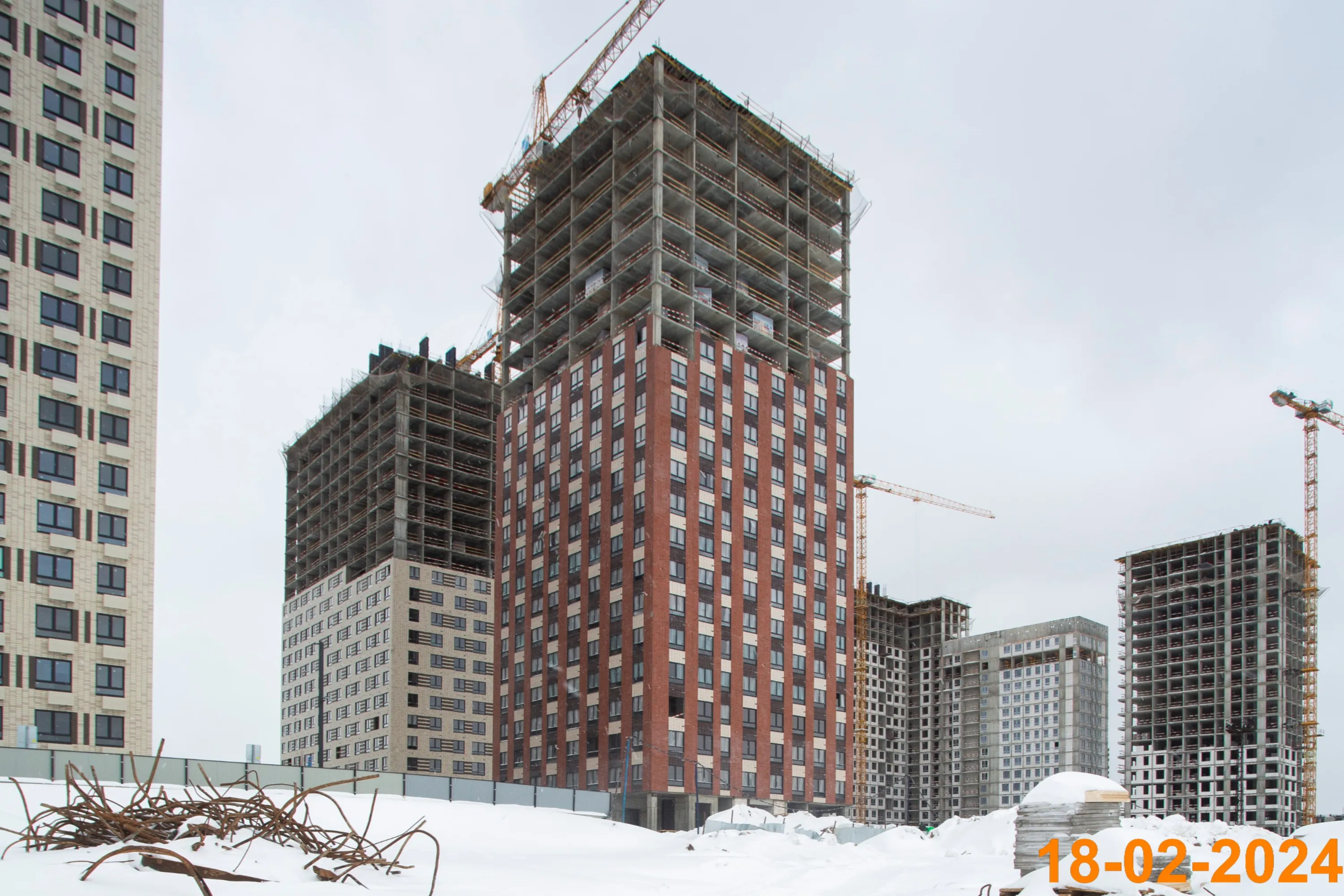 ЖК Кавказский бульвар 51 ход строительства