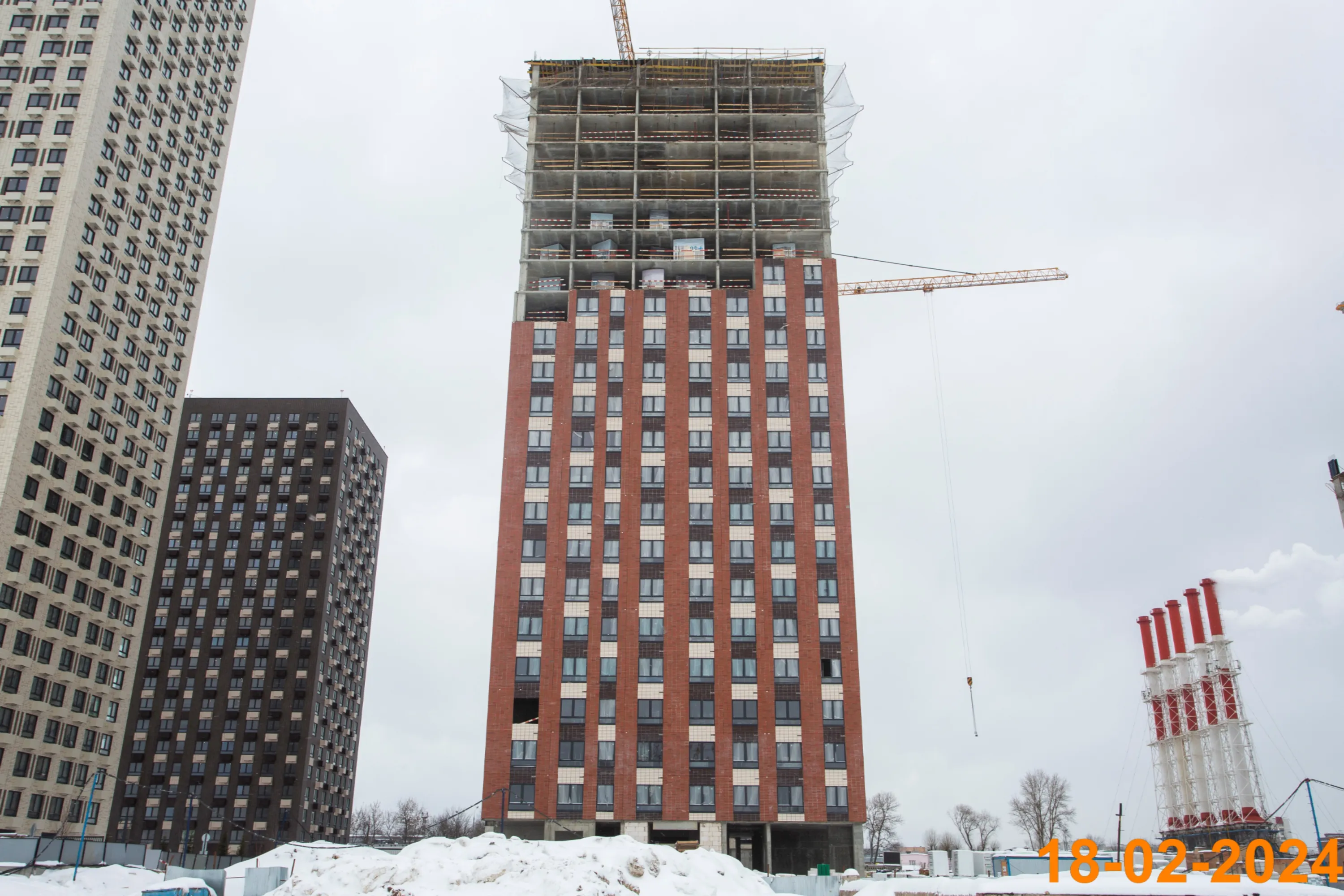 ЖК Кавказский бульвар 51 ход строительства