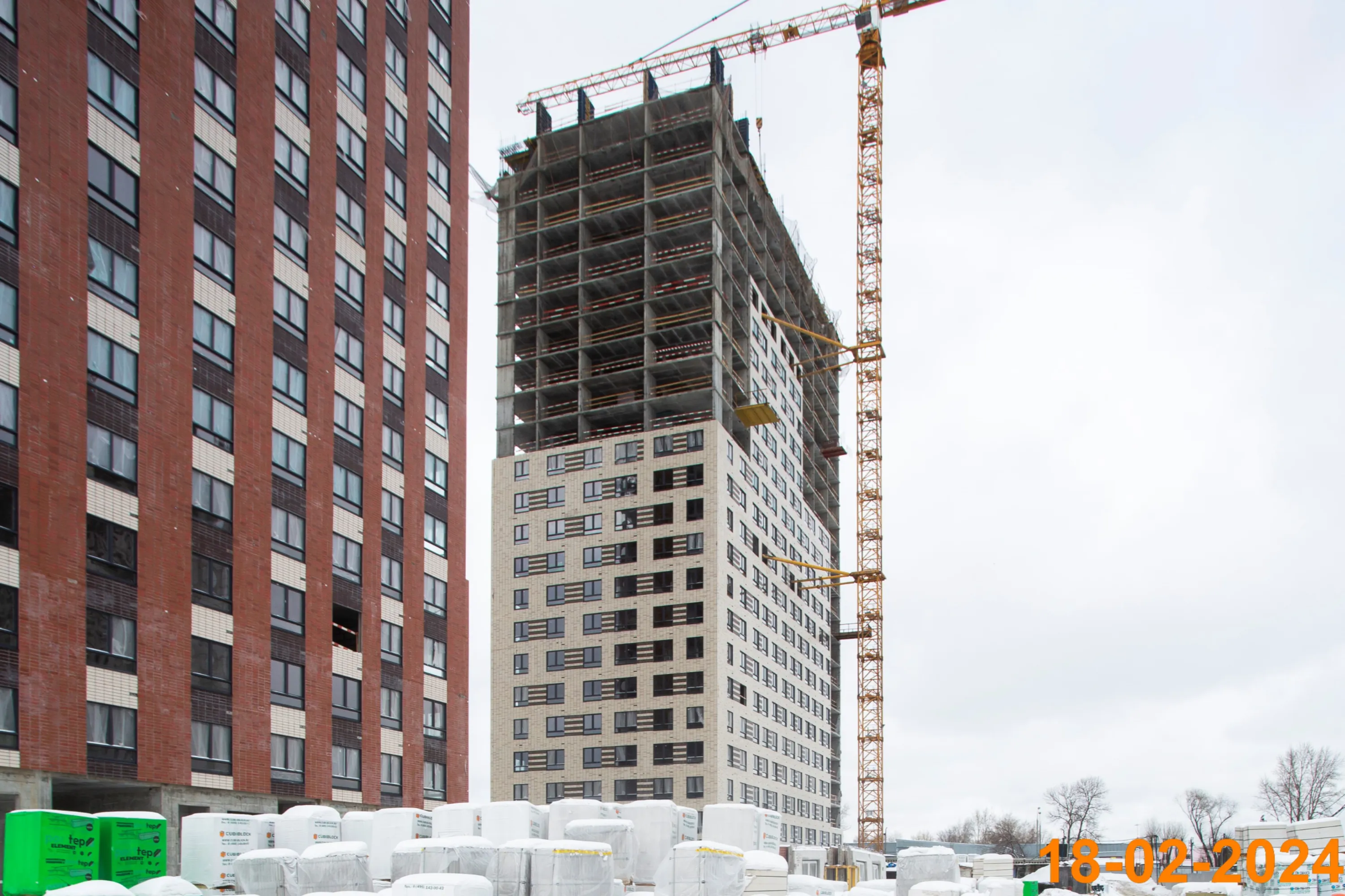 ЖК Кавказский бульвар 51 ход строительства