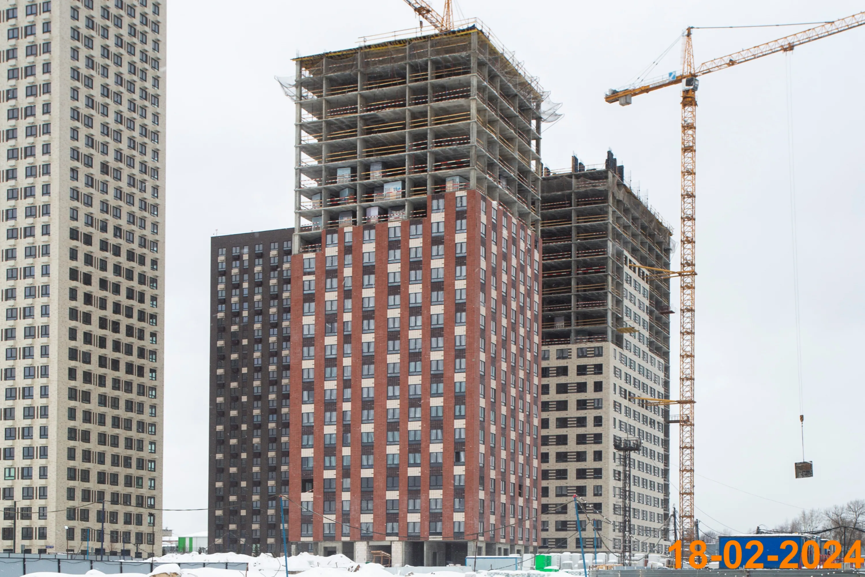 ЖК Кавказский бульвар 51 ход строительства