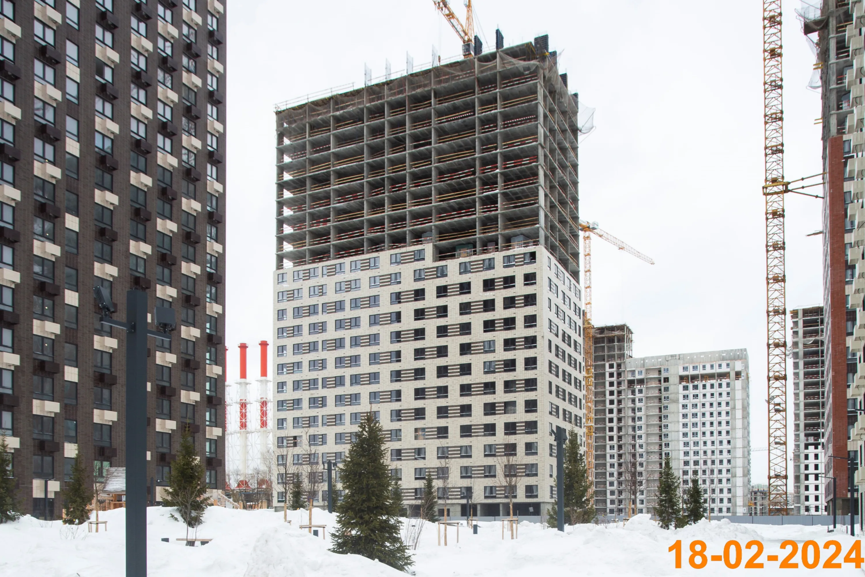 ЖК Кавказский бульвар 51 ход строительства