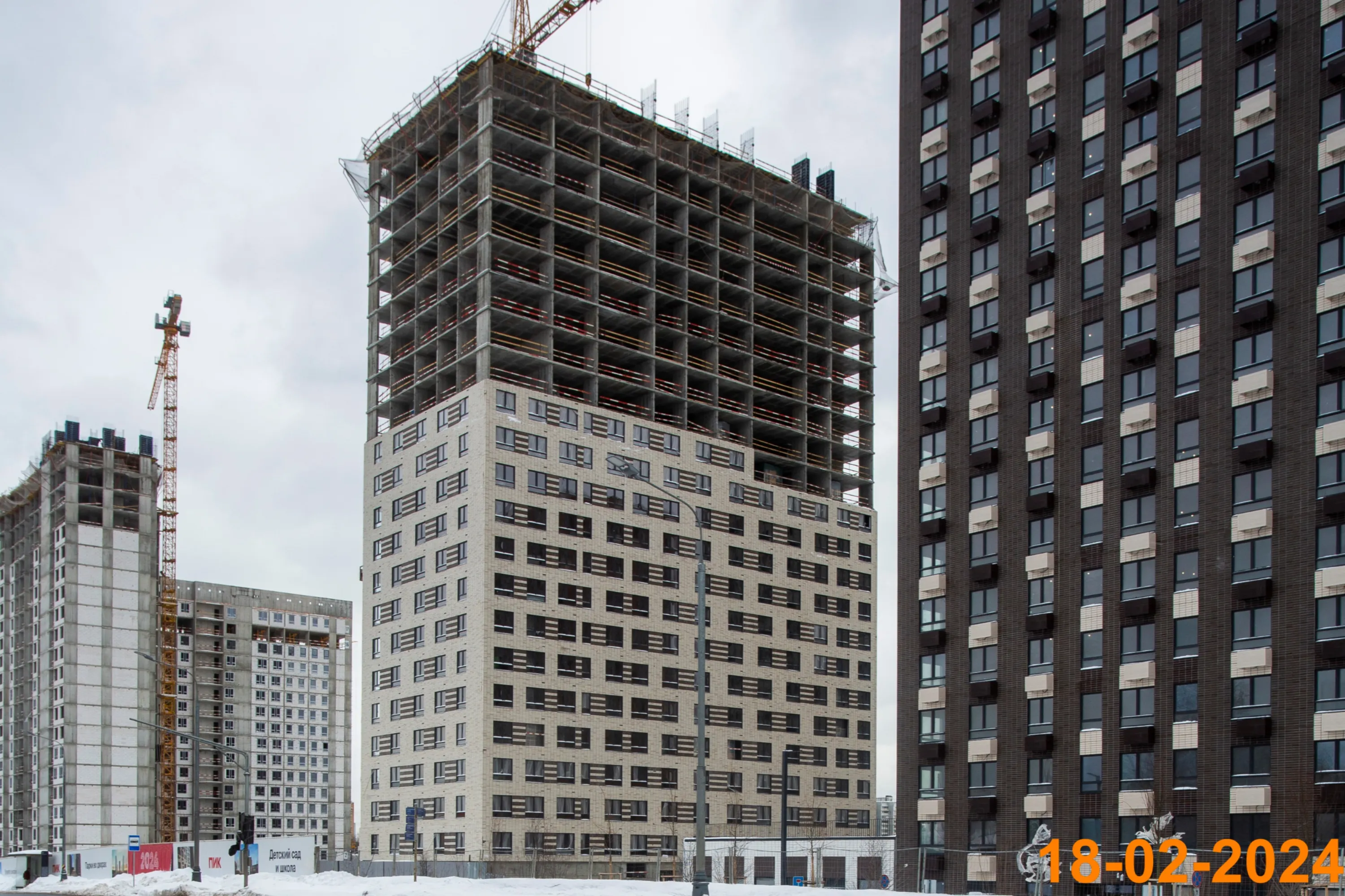 ЖК Кавказский бульвар 51 ход строительства