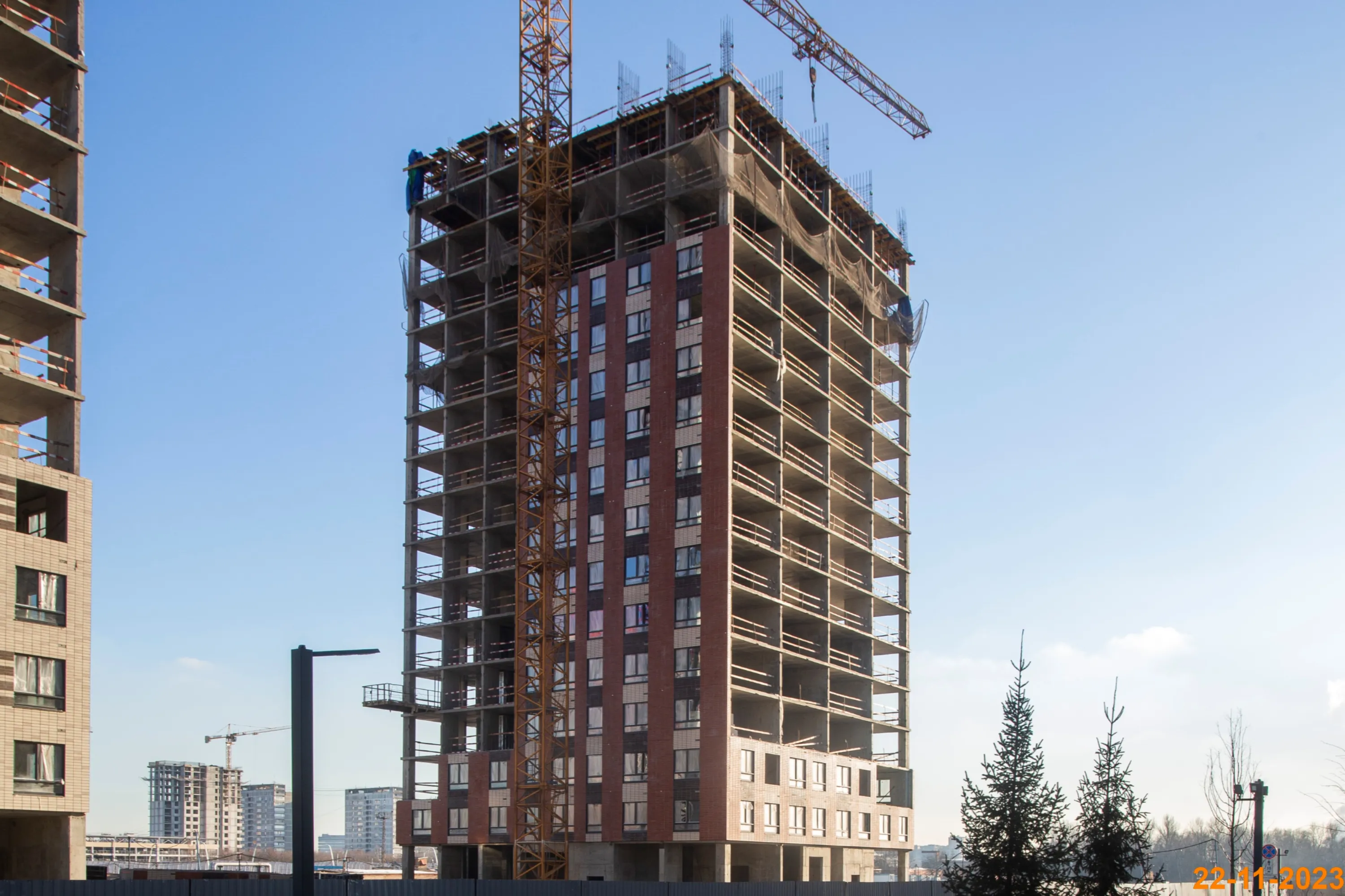 ЖК Кавказский бульвар 51 ход строительства