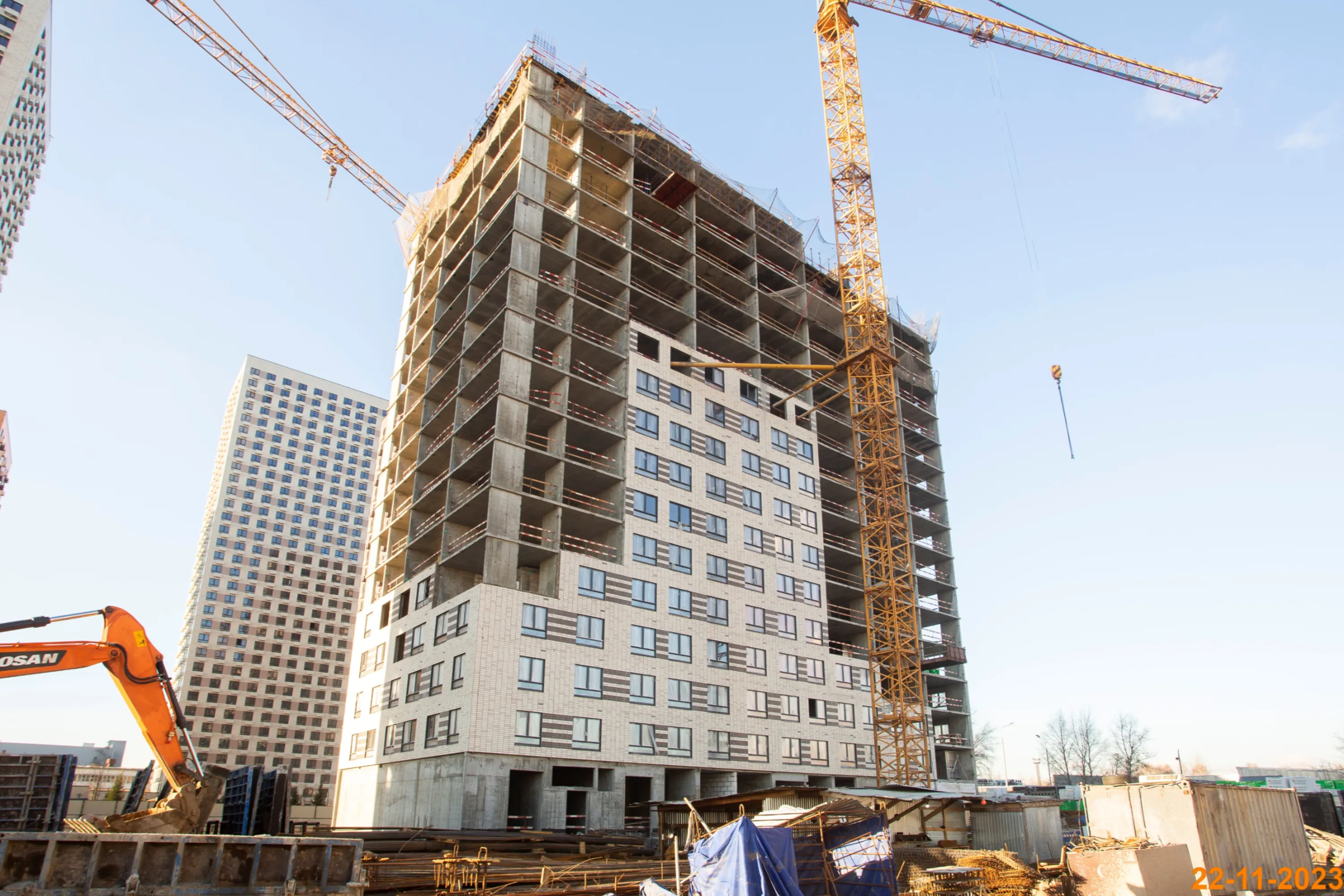 ЖК Кавказский бульвар 51 ход строительства