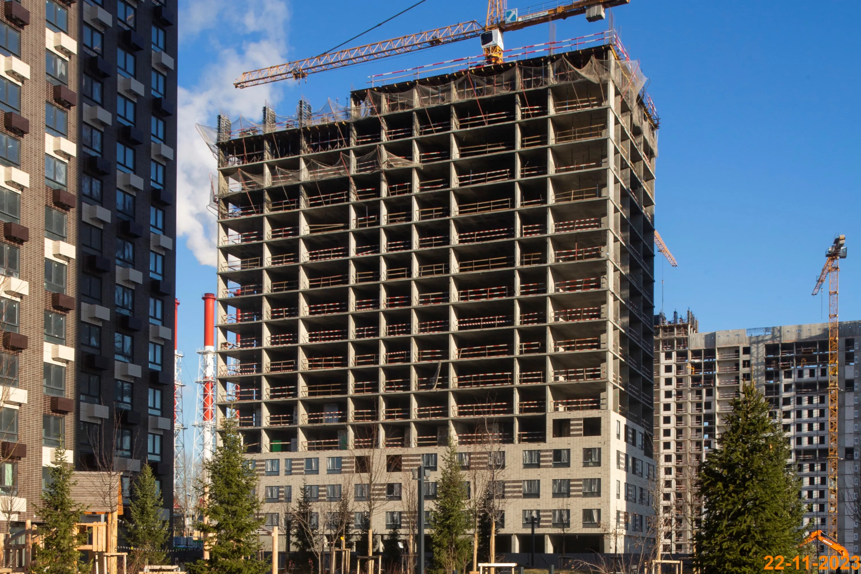 ЖК Кавказский бульвар 51 ход строительства