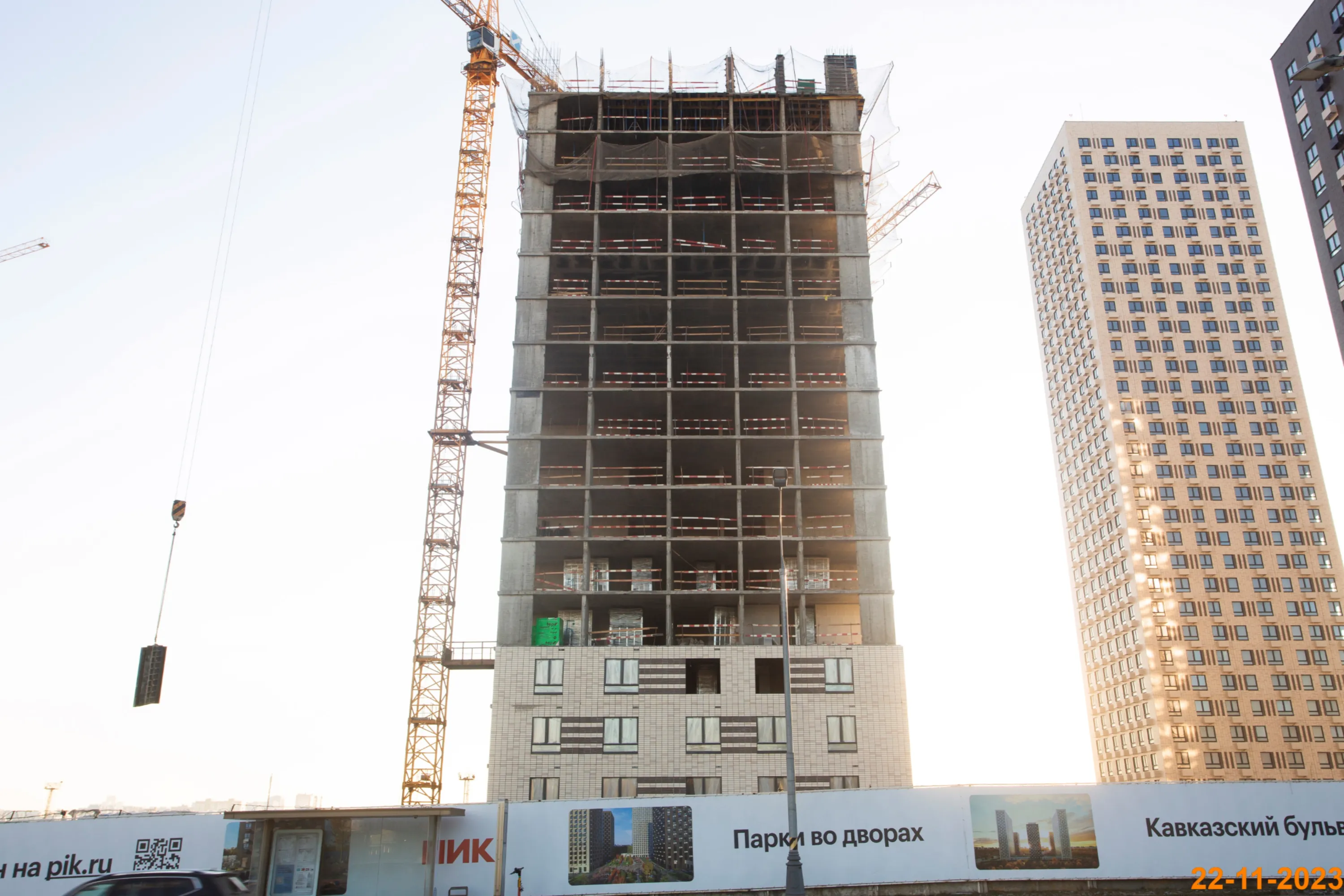 ЖК Кавказский бульвар 51 ход строительства