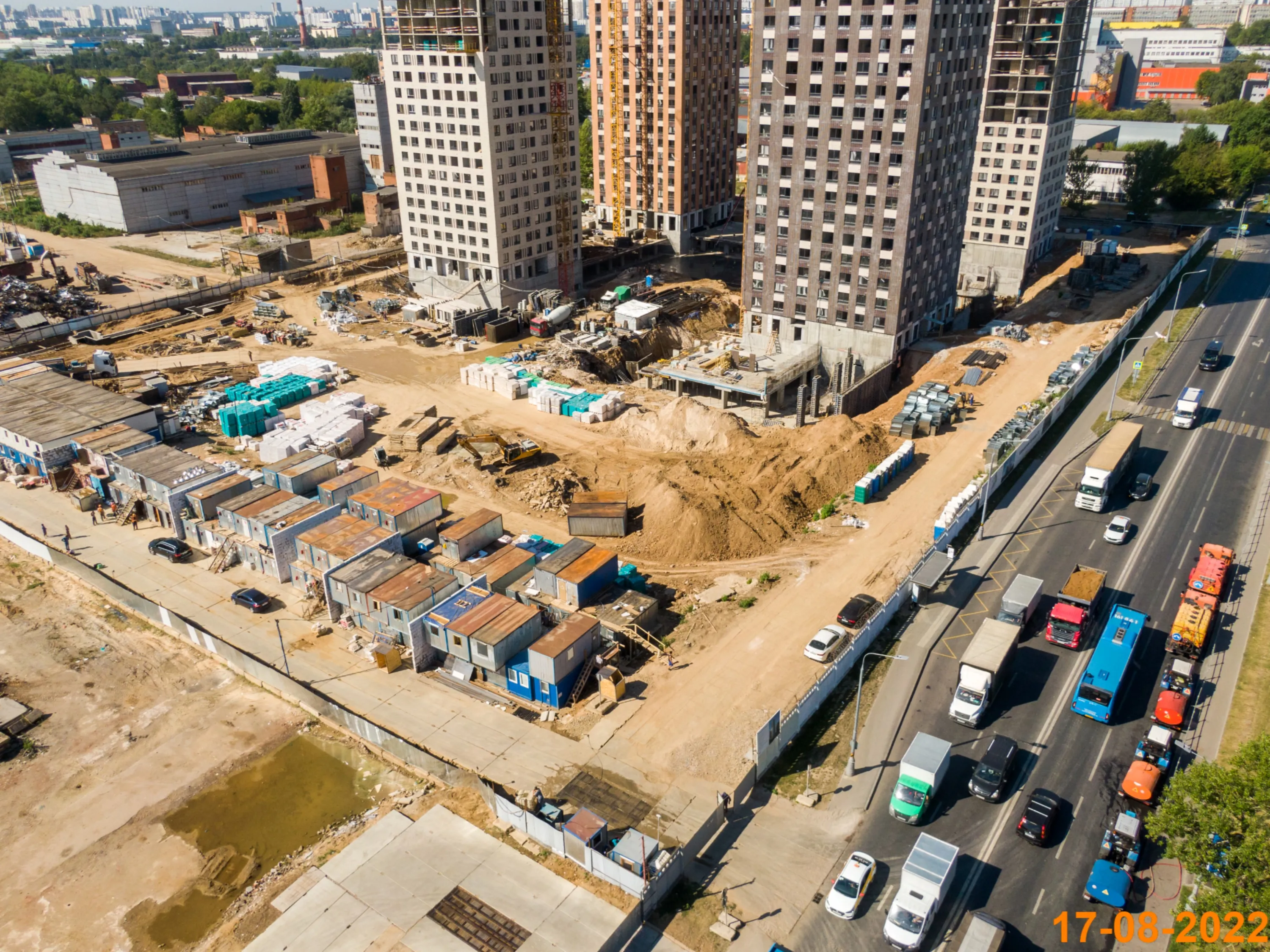 ЖК Кавказский бульвар 51 ход строительства