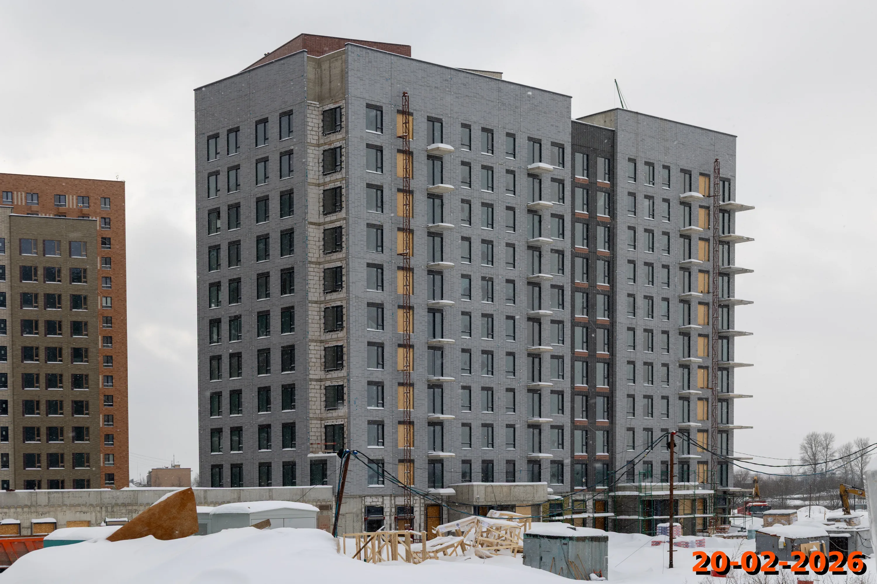 ЖК Никольские луга ход строительства