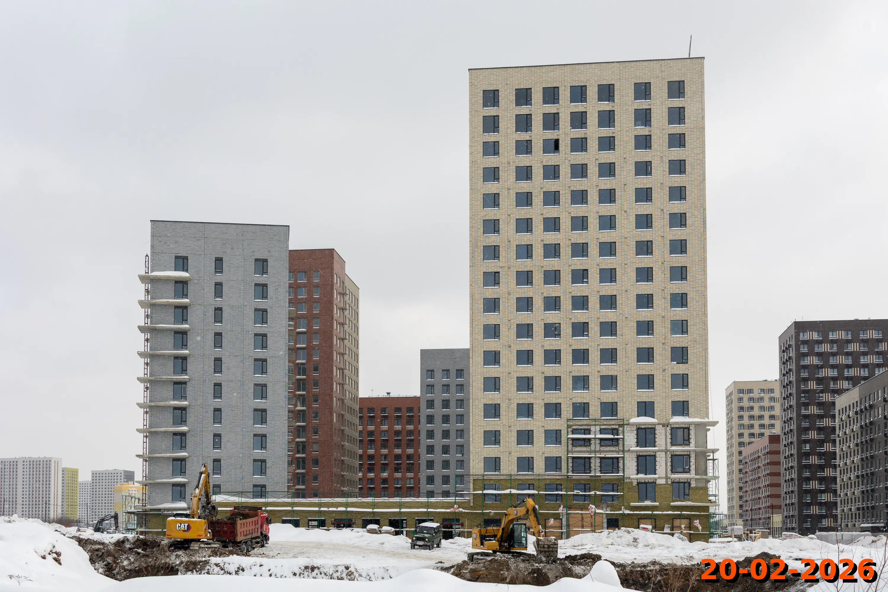 ЖК Никольские луга ход строительства