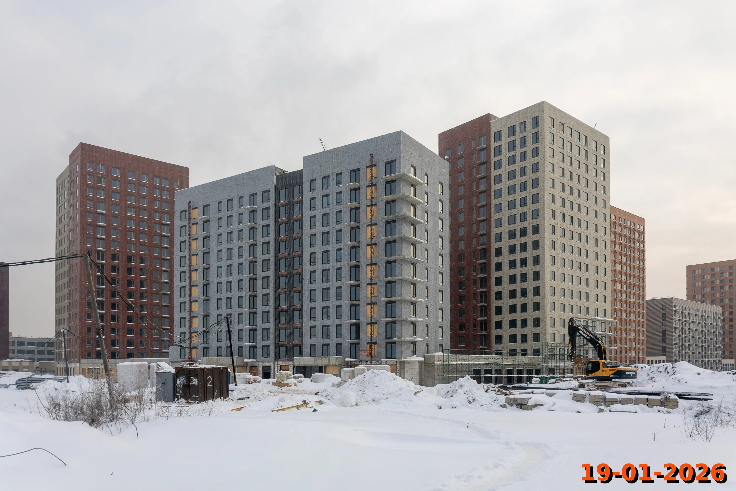 ЖК Никольские луга ход строительства