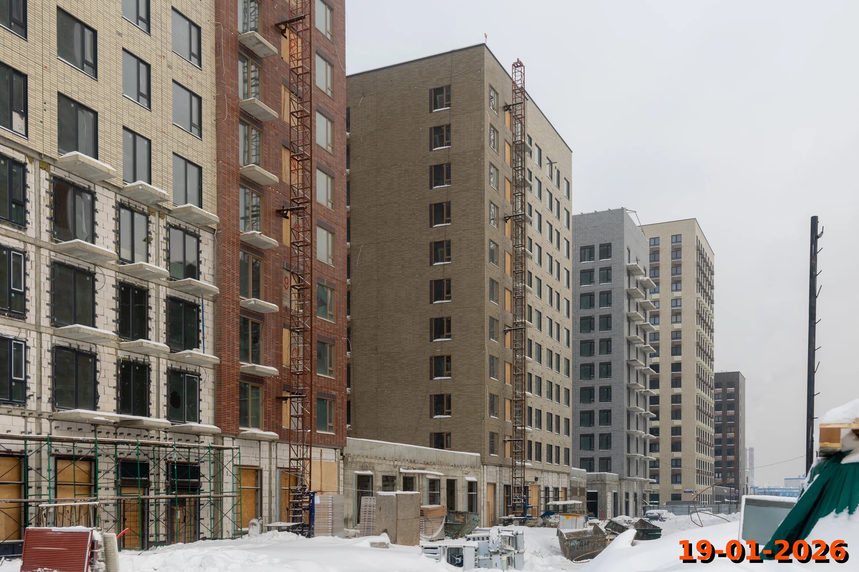 ЖК Никольские луга ход строительства