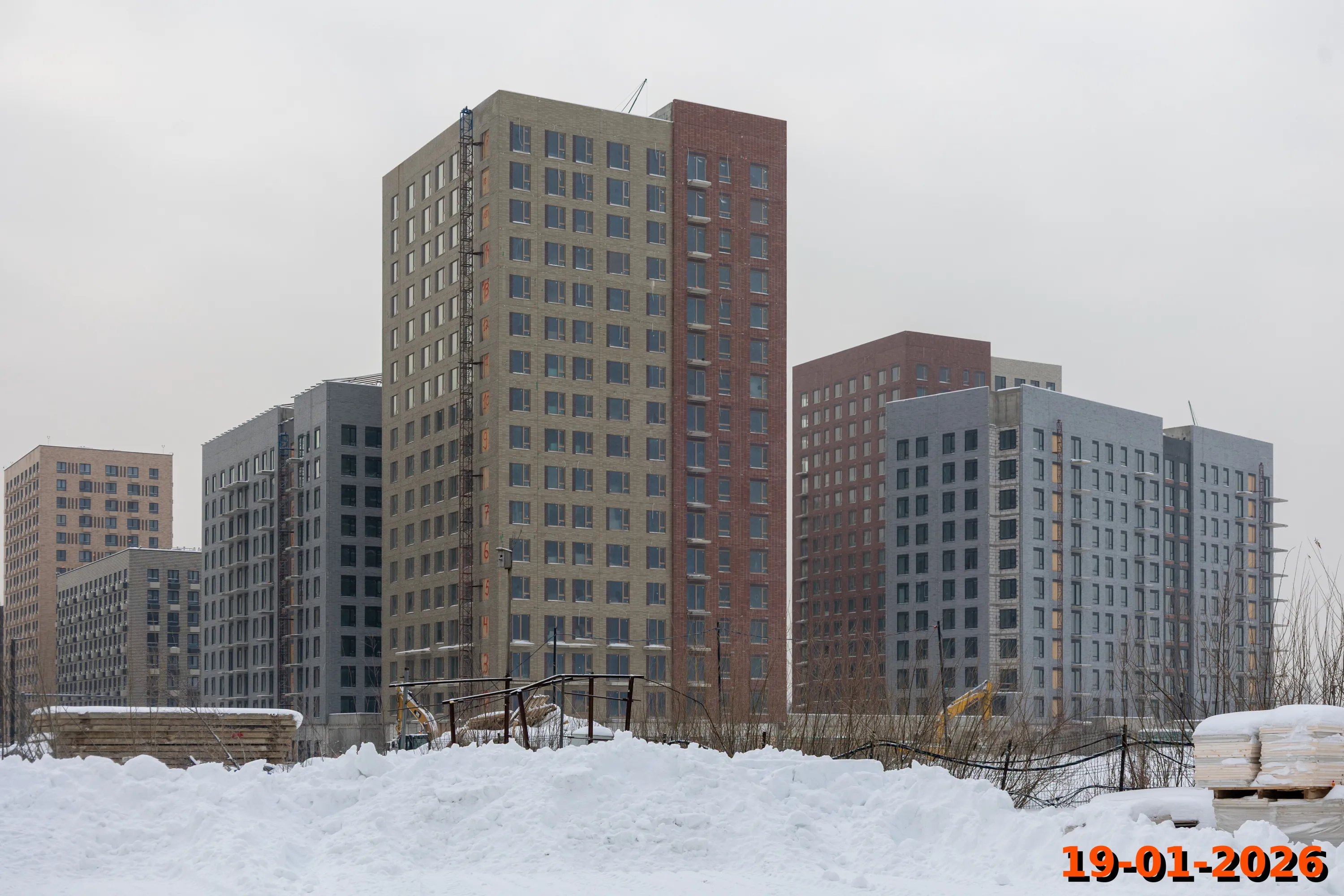 ЖК Никольские луга ход строительства