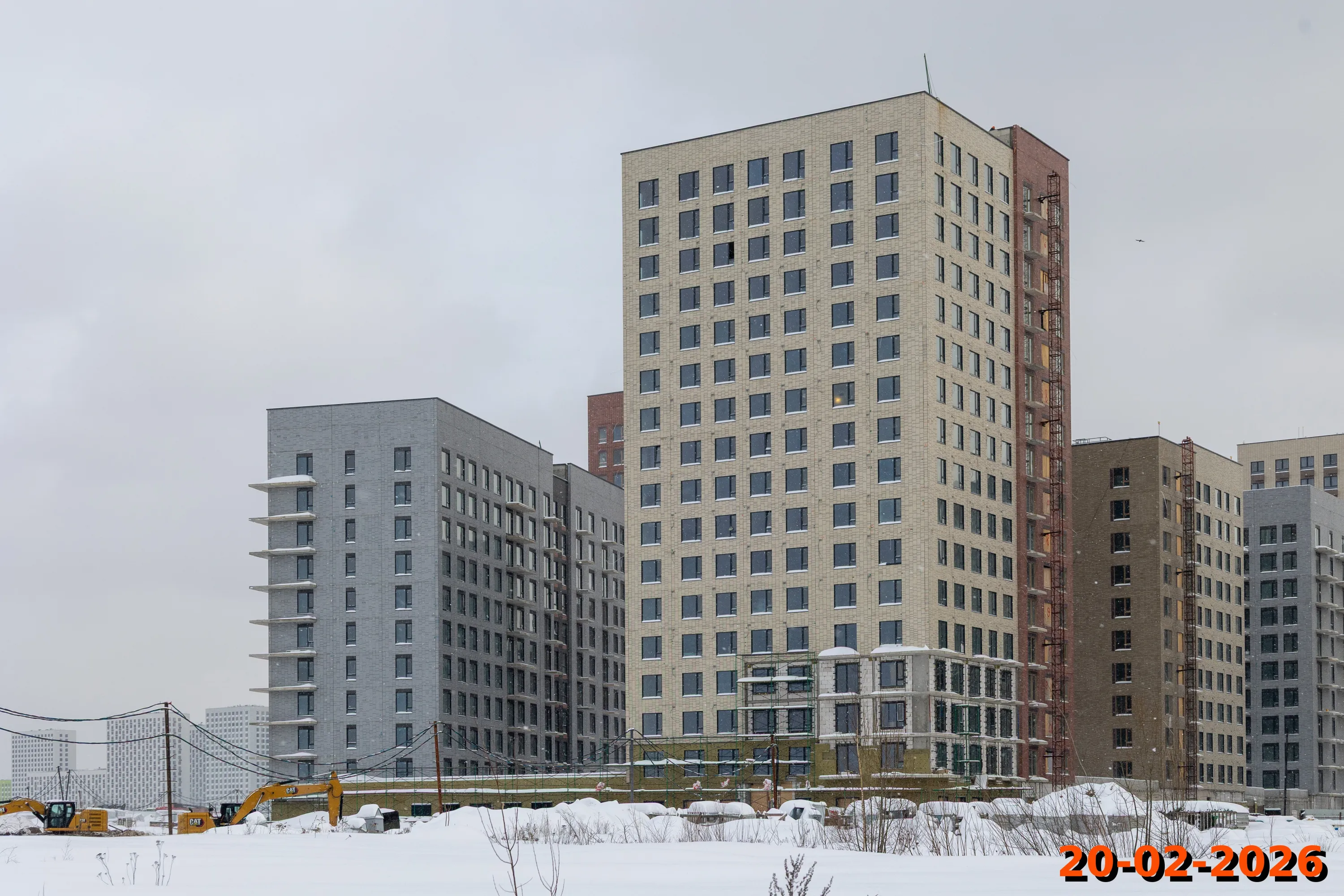 ЖК Никольские луга ход строительства