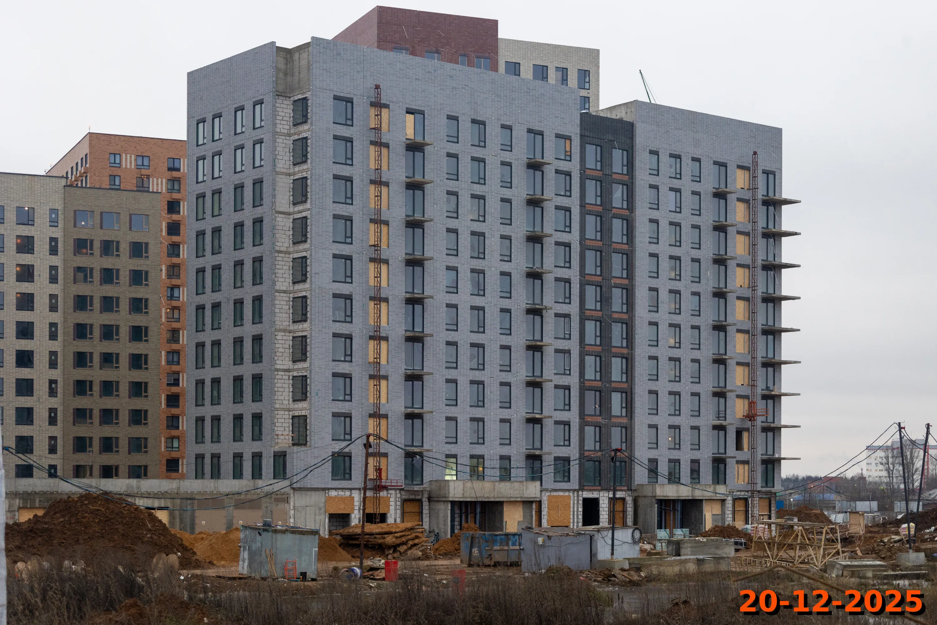 ЖК Никольские луга ход строительства