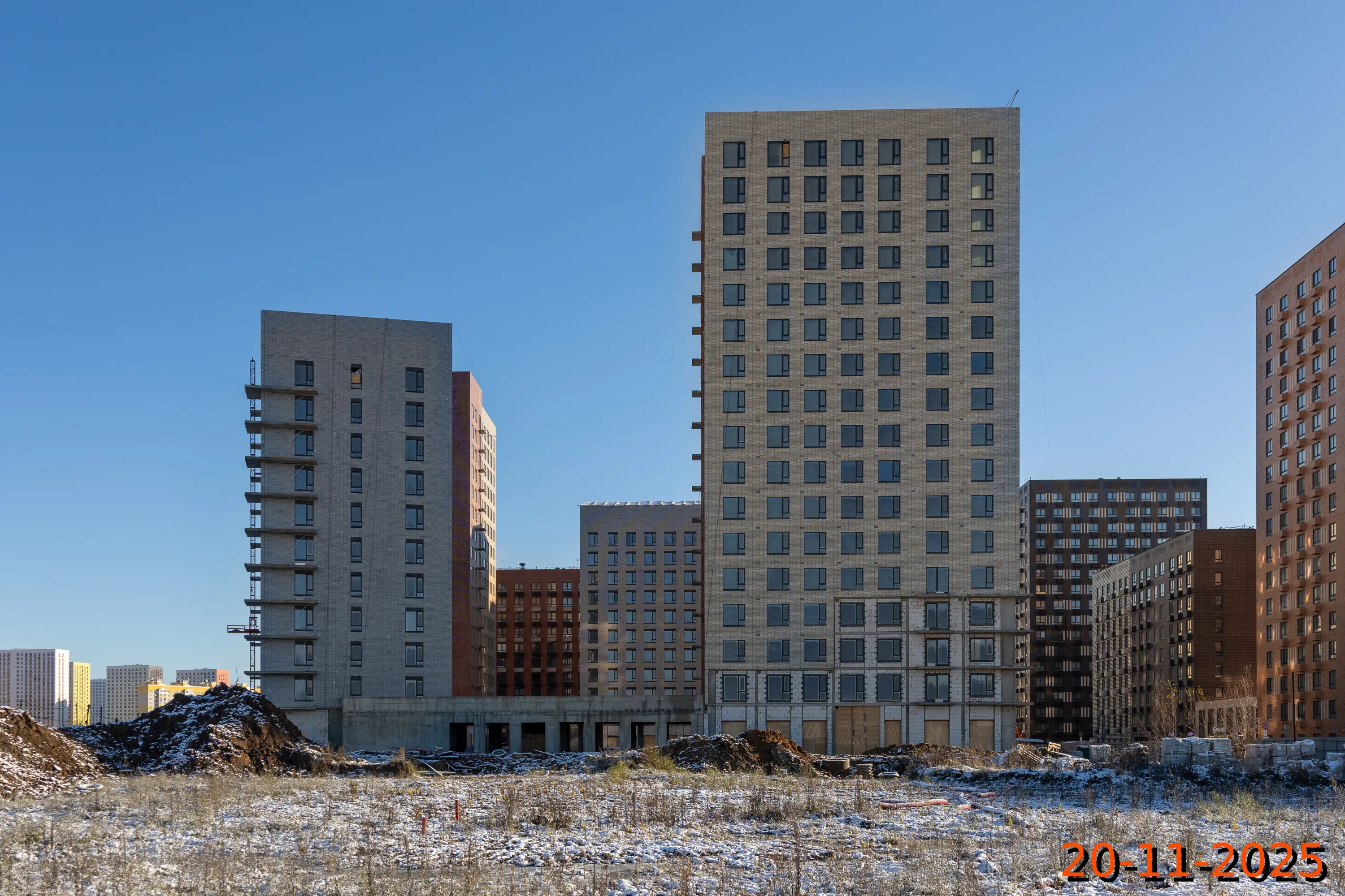 ЖК Никольские луга ход строительства