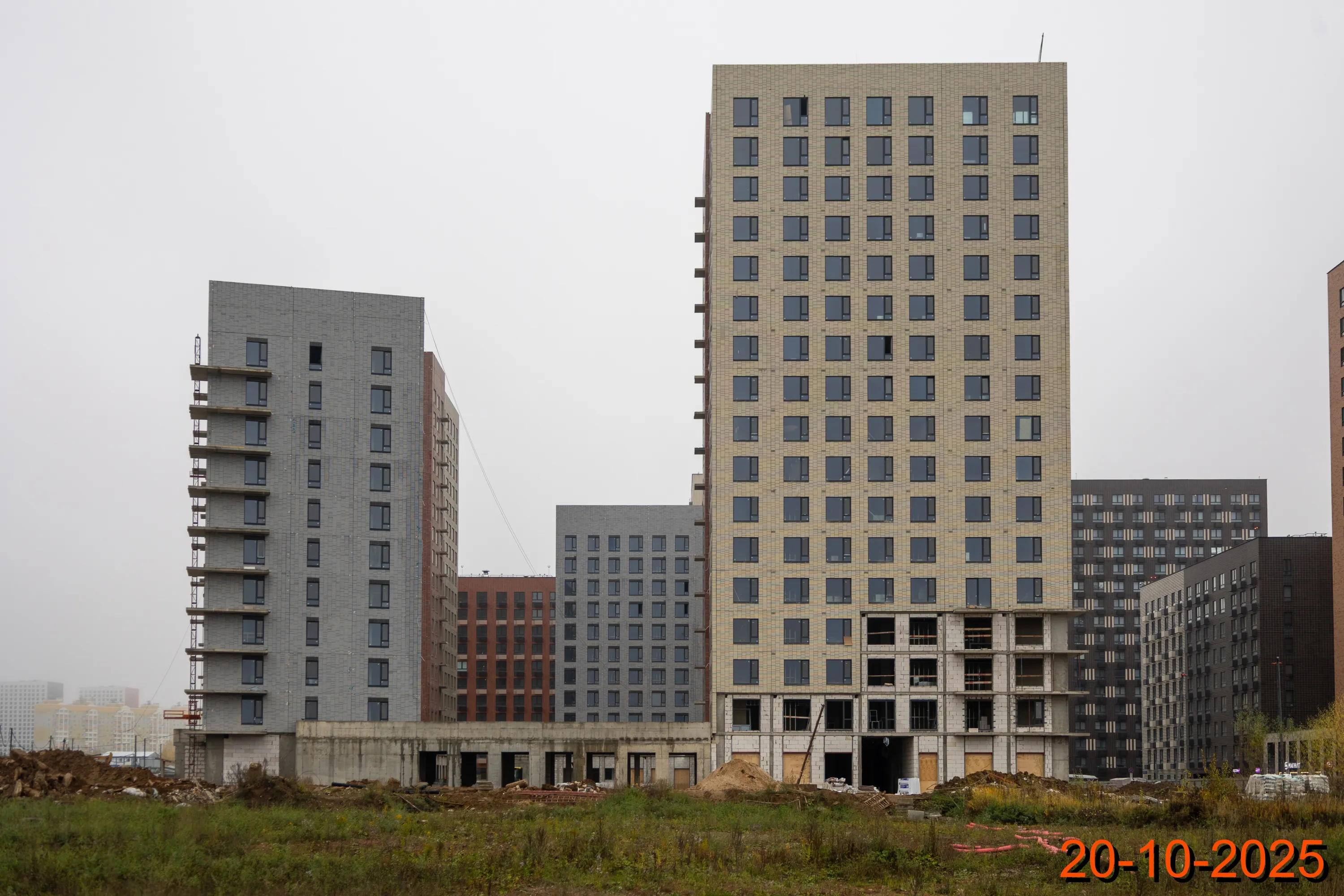 ЖК Никольские луга ход строительства