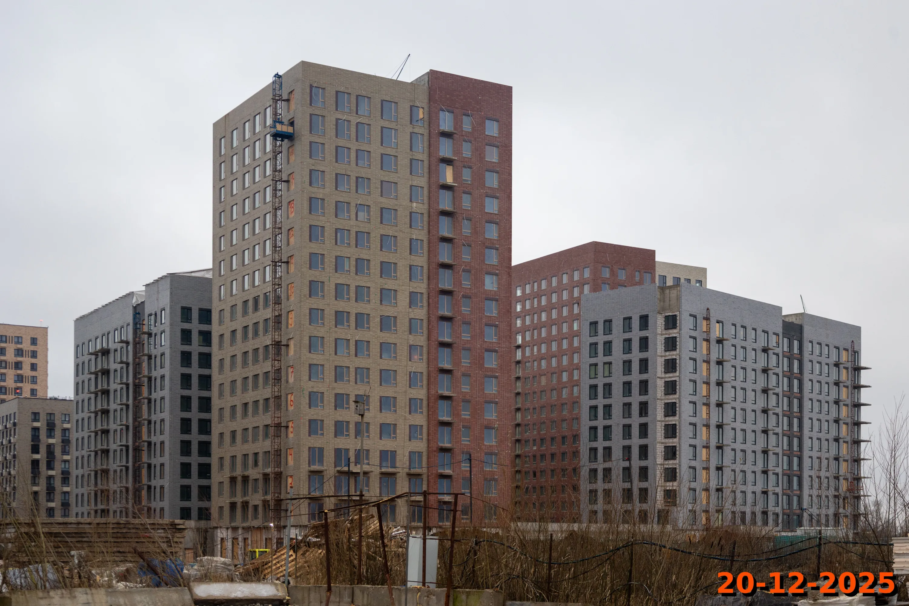 ЖК Никольские луга ход строительства