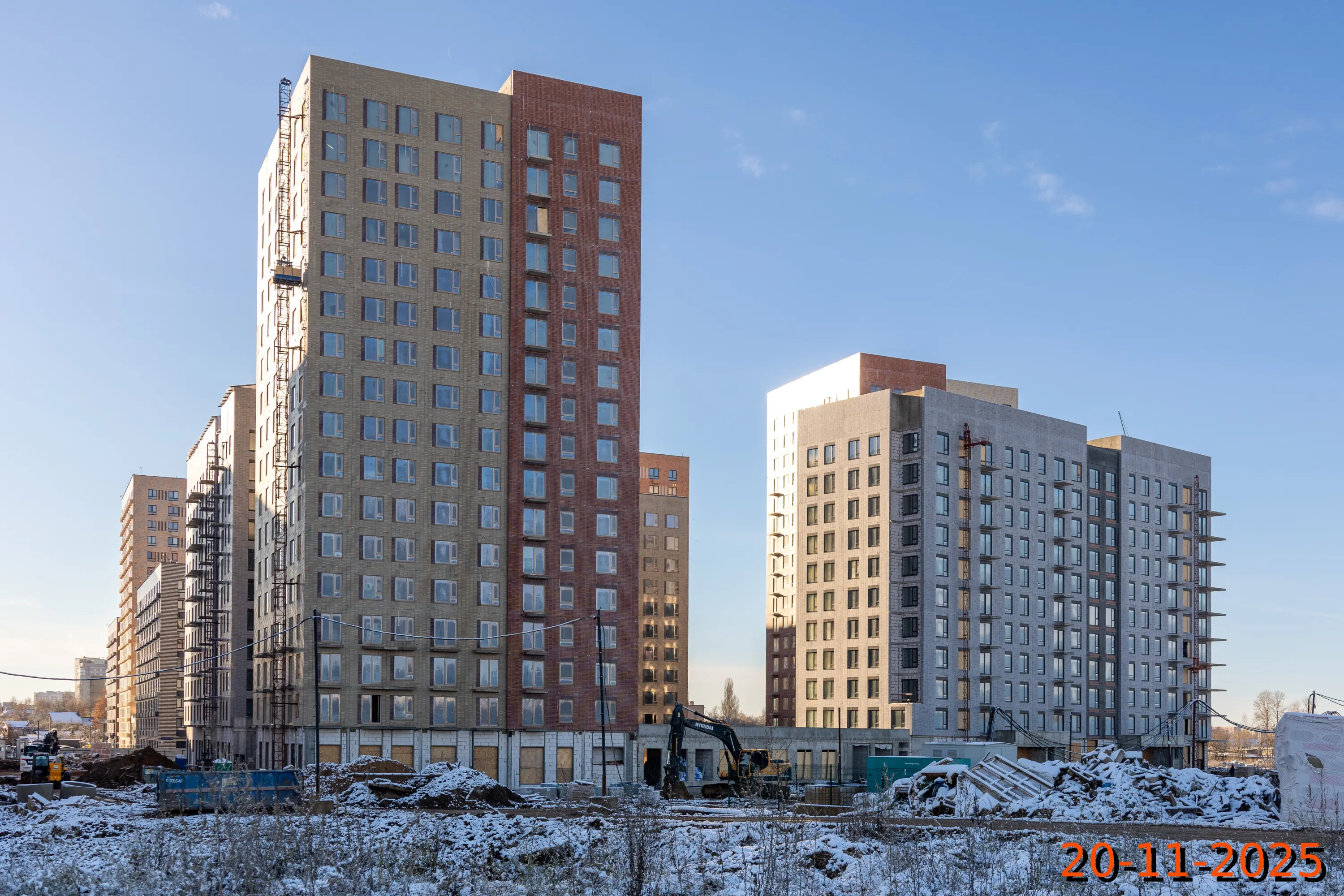 ЖК Никольские луга ход строительства