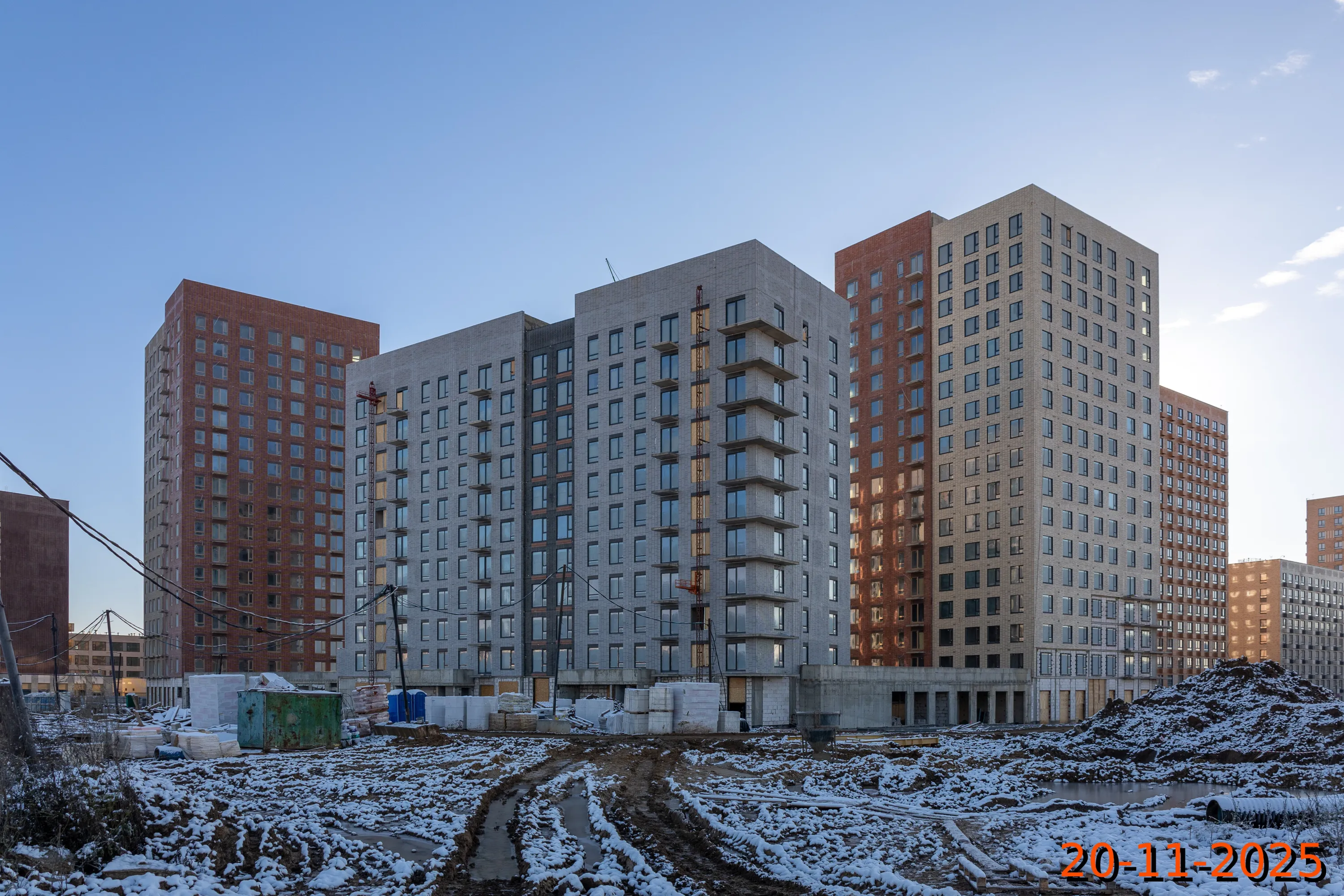 ЖК Никольские луга ход строительства