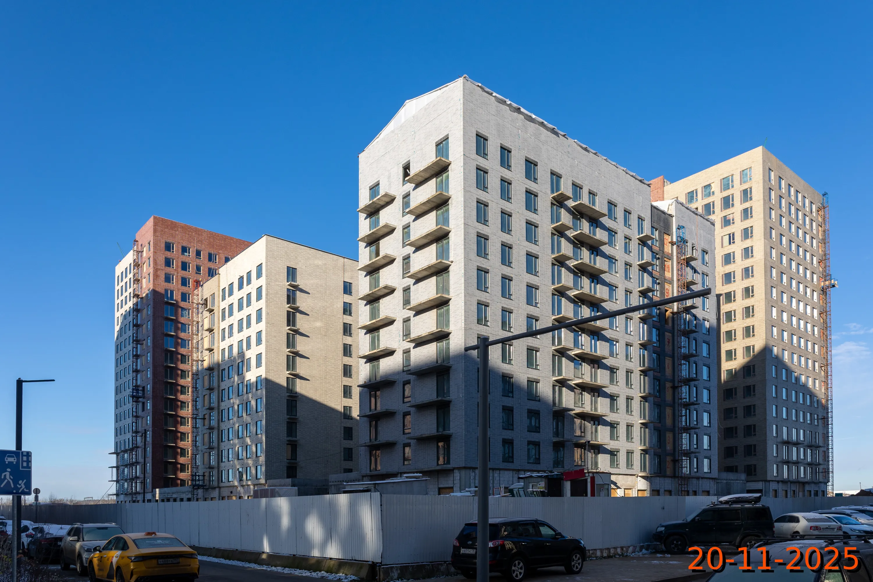 ЖК Никольские луга ход строительства