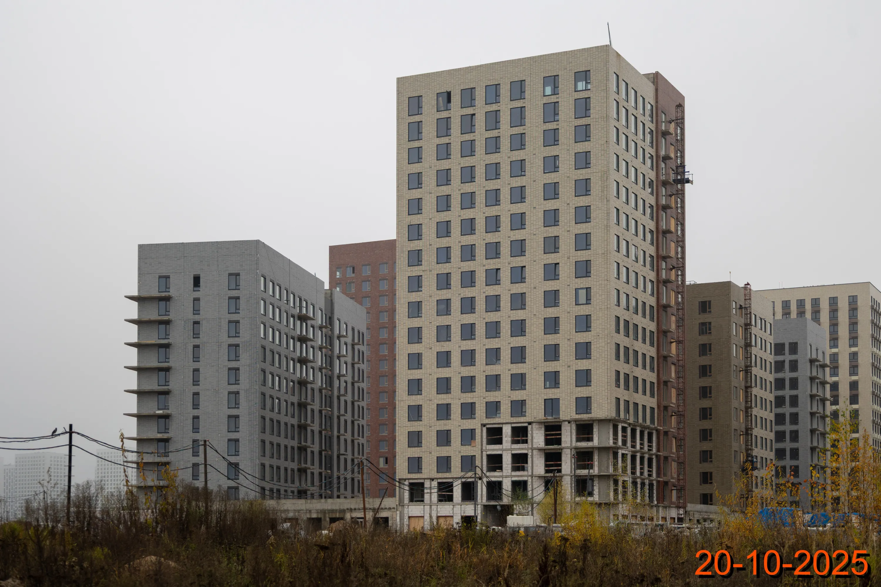 ЖК Никольские луга ход строительства