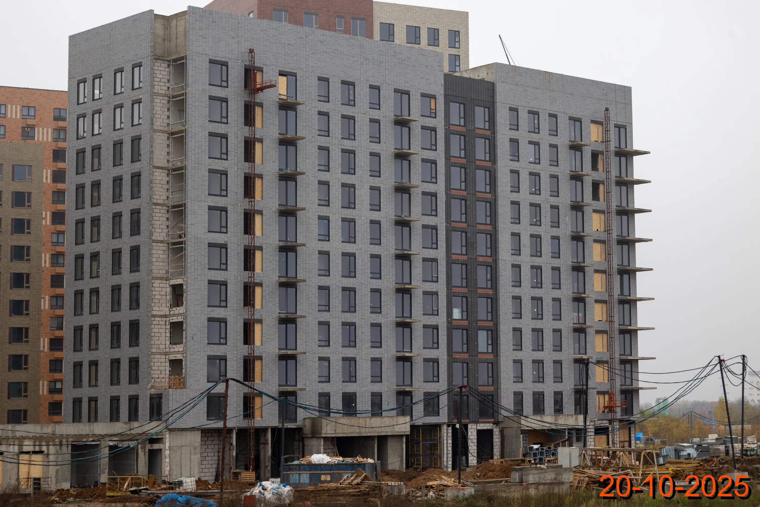 ЖК Никольские луга ход строительства