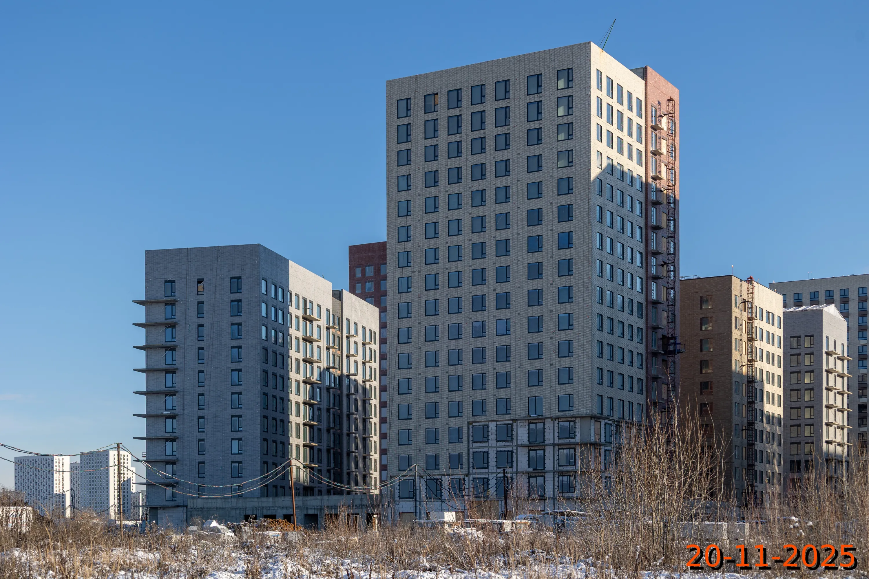 ЖК Никольские луга ход строительства