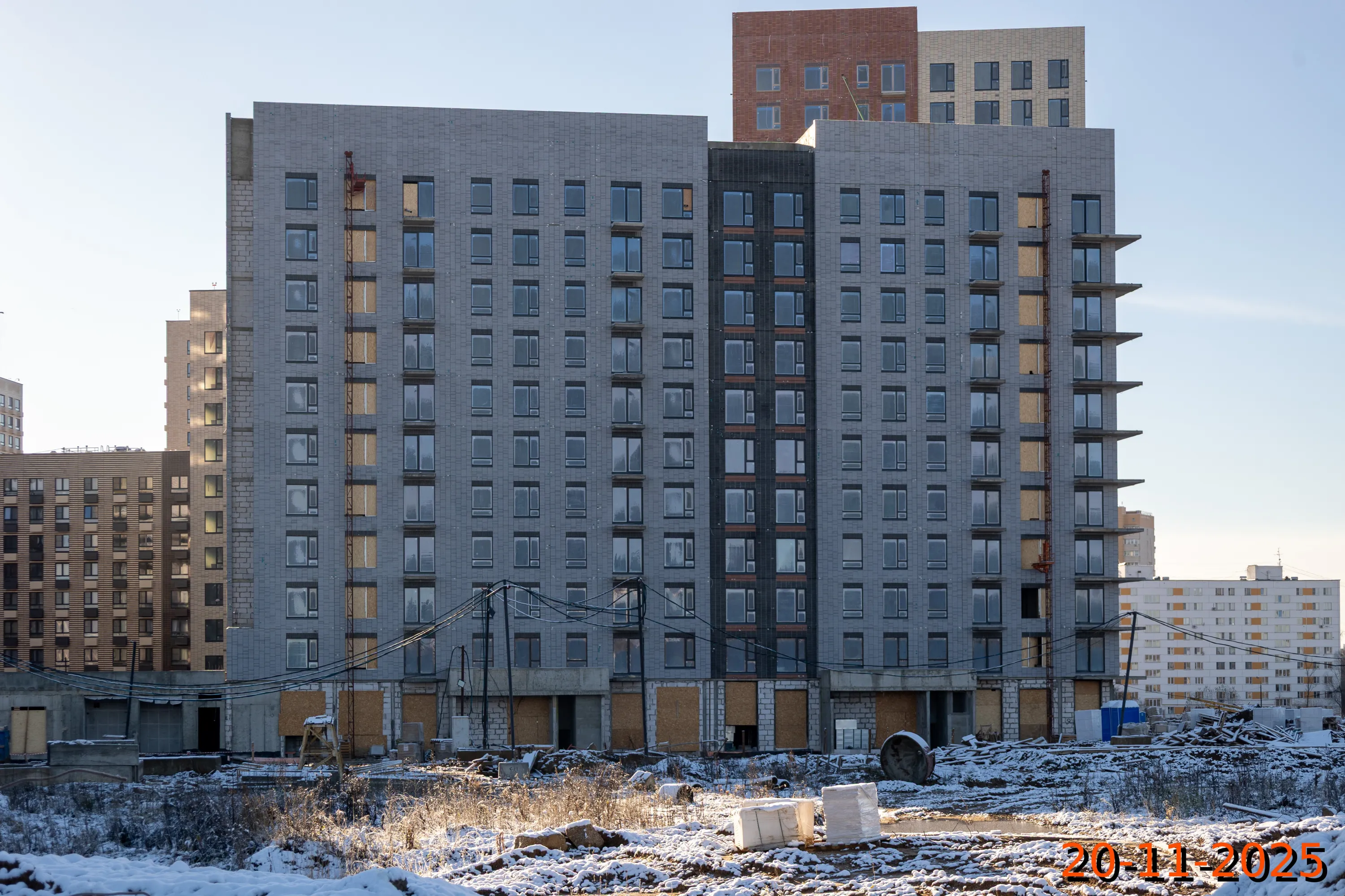 ЖК Никольские луга ход строительства