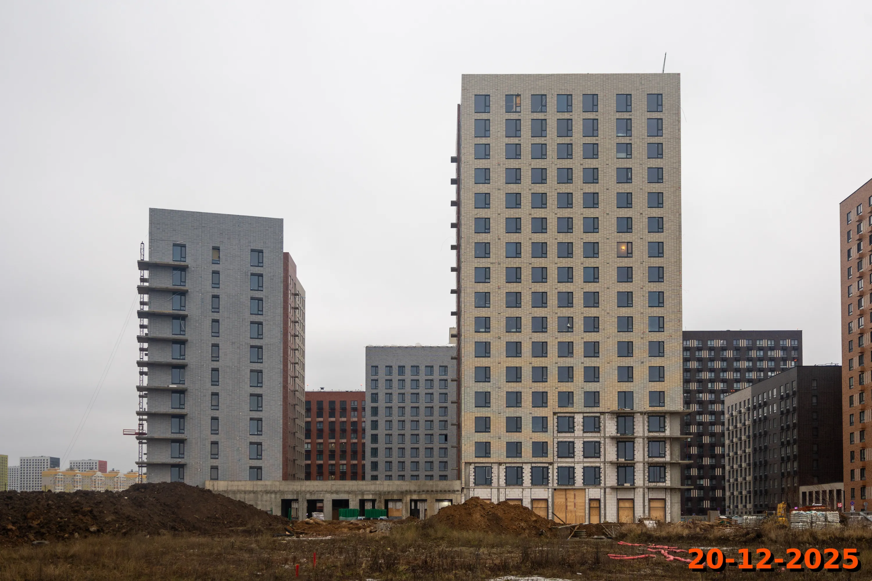 ЖК Никольские луга ход строительства