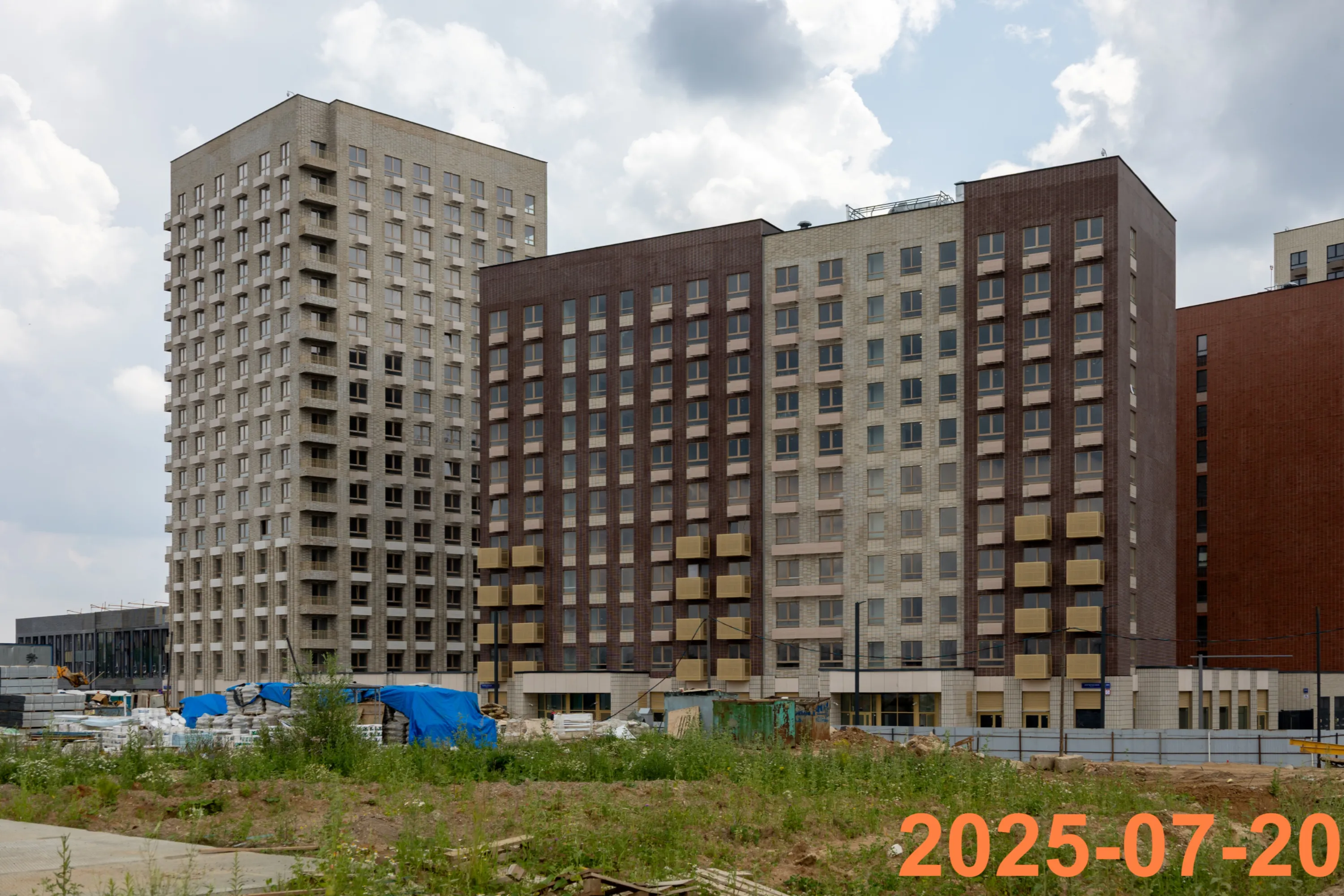 ЖК Никольские луга ход строительства