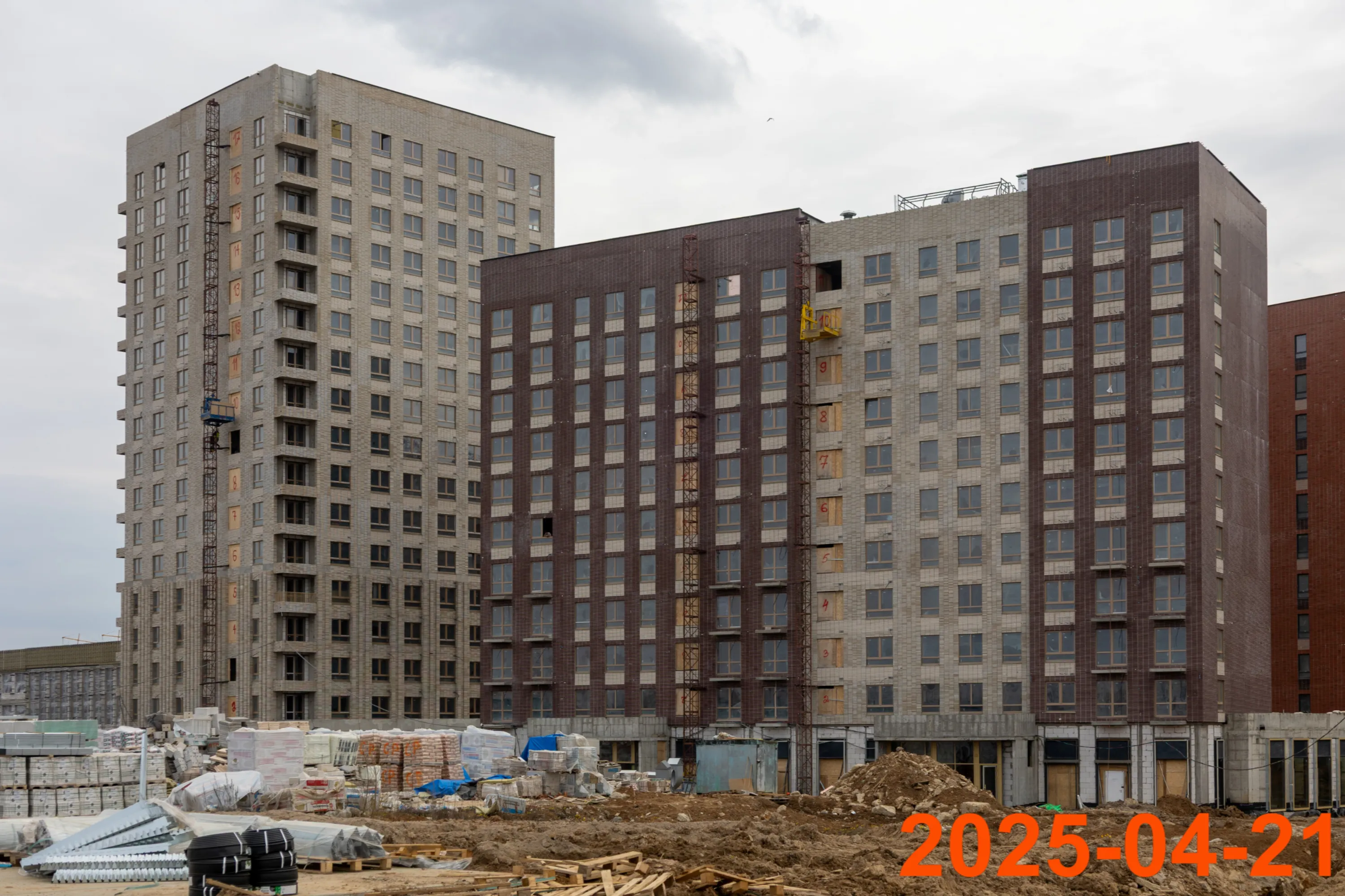 ЖК Никольские луга ход строительства